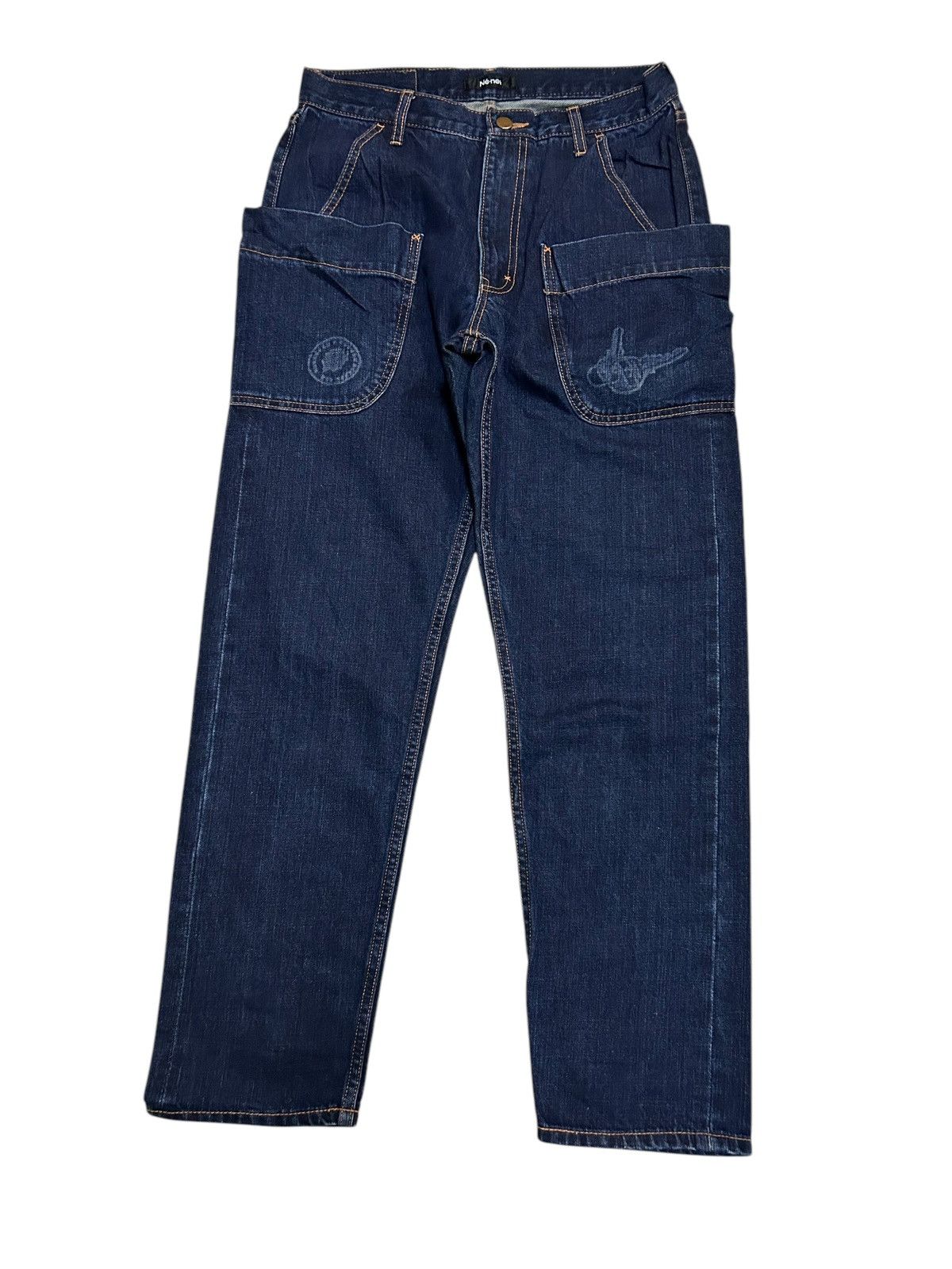 Issey Miyake × Ne-Net Ne-Net Issey Miyake Selvedge Denim Jeans Rare Size US 29 - 4 Thumbnail