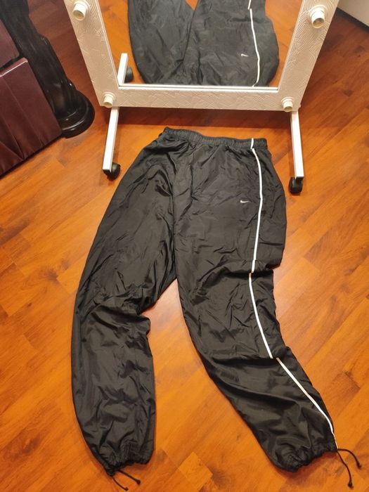 mens nike nylon track pants
