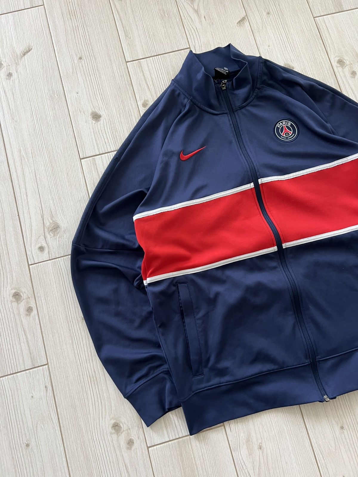 Nike Nike PSG Zip hoodie Blue 2020 Size US XL / EU 56 / 4 - 5 Thumbnail