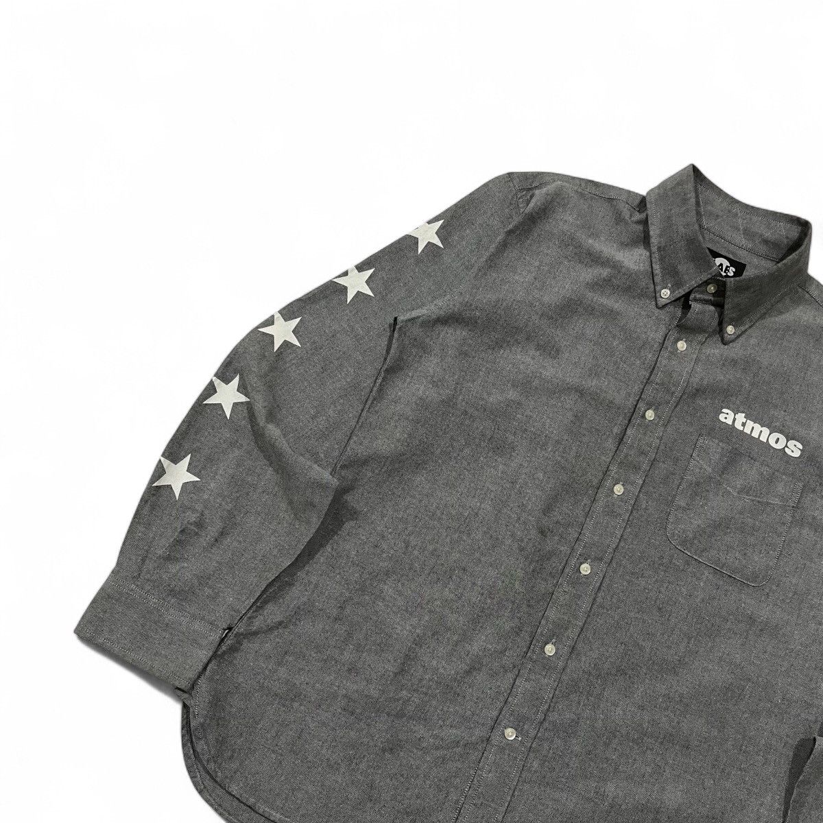 atmos Atmos Lab Star Printed Sleeve Button Up Shirt Size US L / EU 52-54 / 3 - 2 Thumbnail