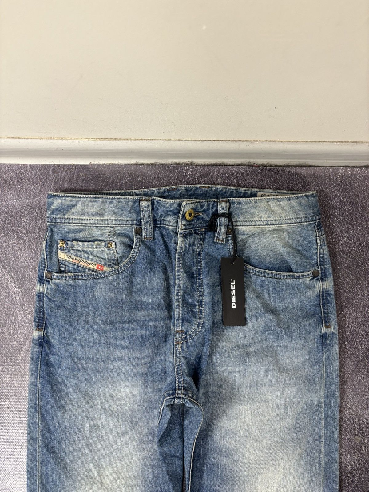 Diesel Diesel Larkee Relaxed NWT Comfort Straight Men’s Denim Jeans Size US 30 / EU 46 - 5 Thumbnail