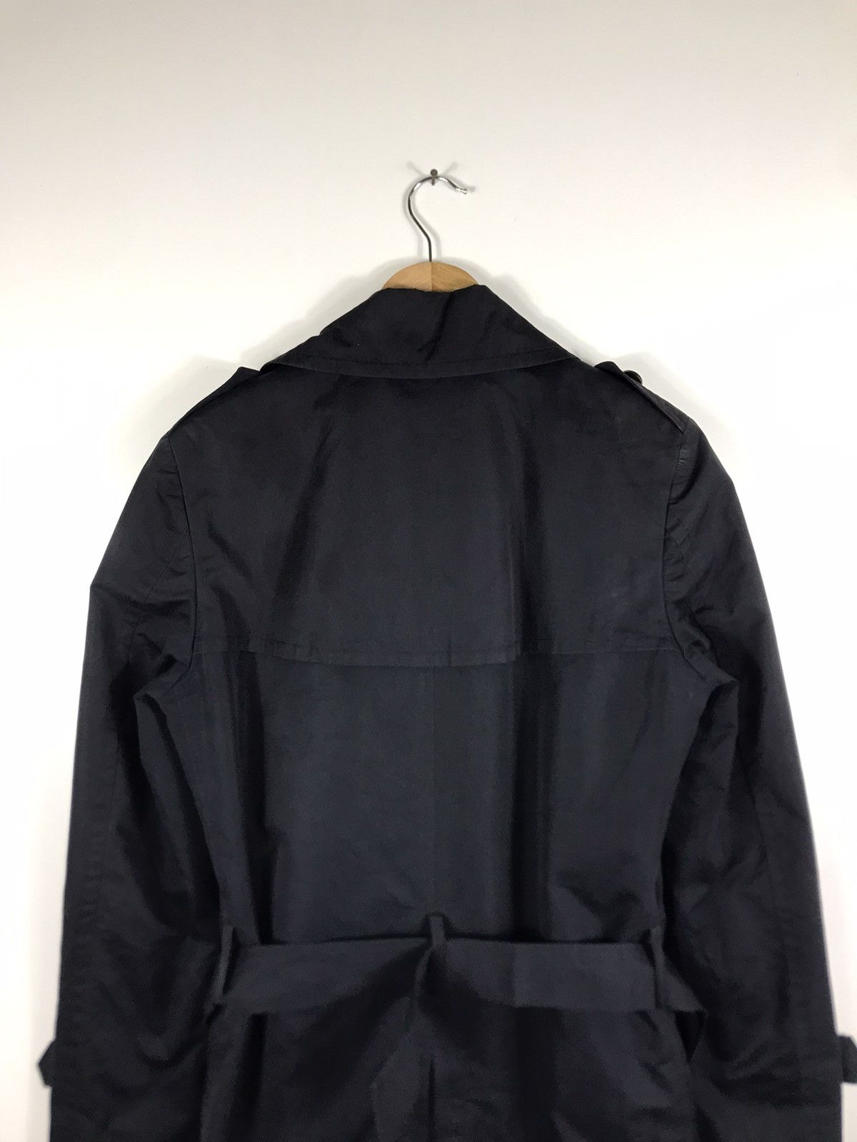 United Bamboo ⚡️Vintage Le Bac United Bamboo Double Breast Trench Long Coat Size S / US 4 / IT 40 - 17 Thumbnail