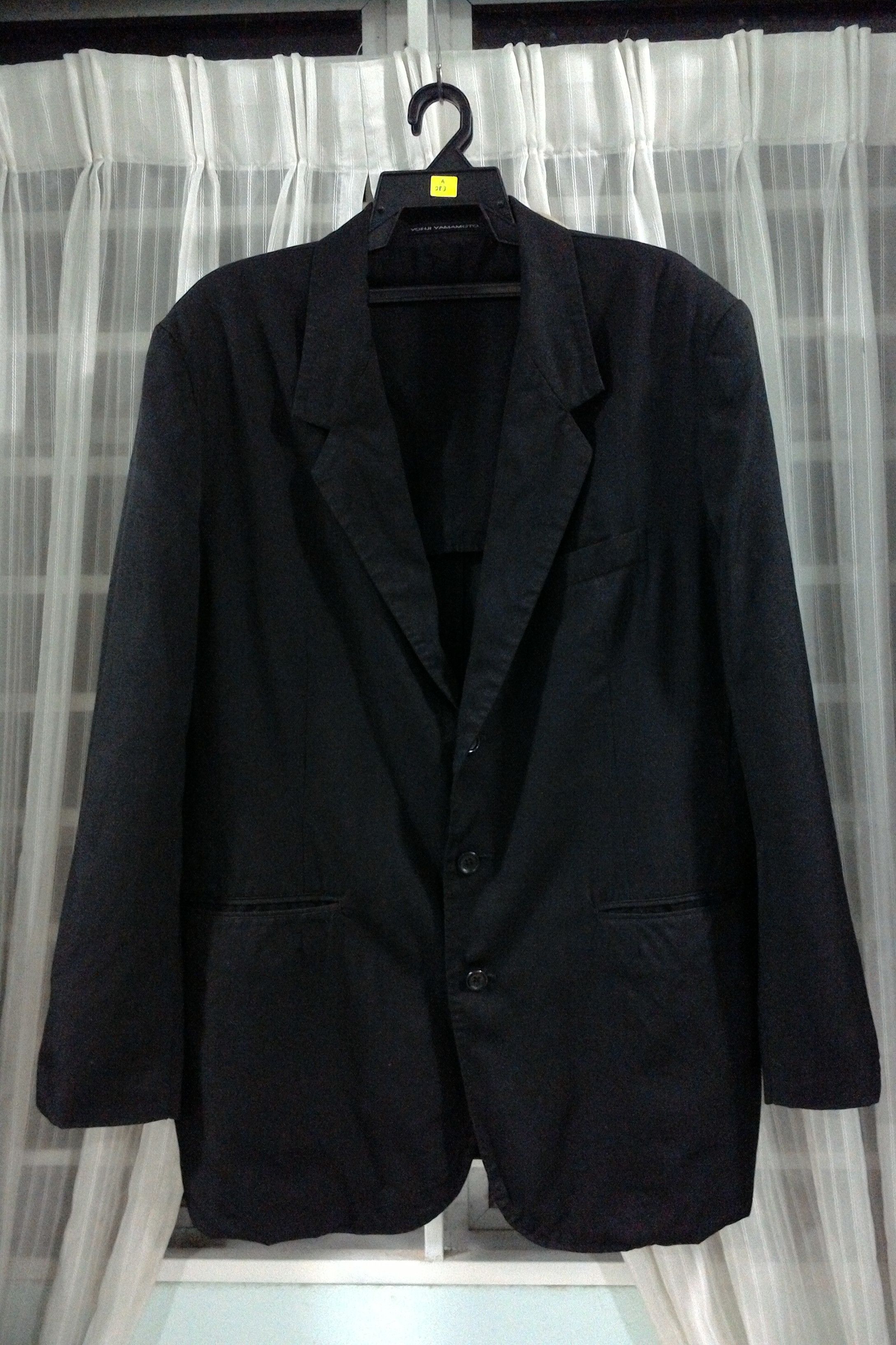 Designer × Y's × Yohji Yamamoto Vintage Black YS Blazer Jacket Size US L / EU 52-54 / 3 - 1 Thumbnail