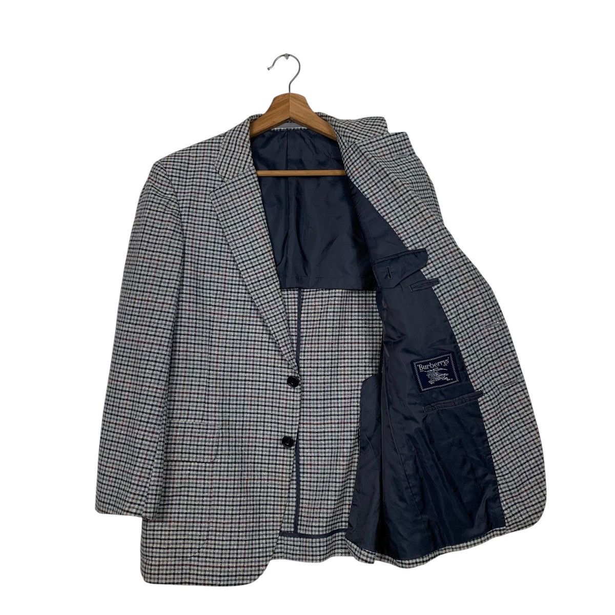 Burberry Vintage Burberrys Checkered Casual Jacket Size US M / EU 48-50 / 2 - 9 Thumbnail