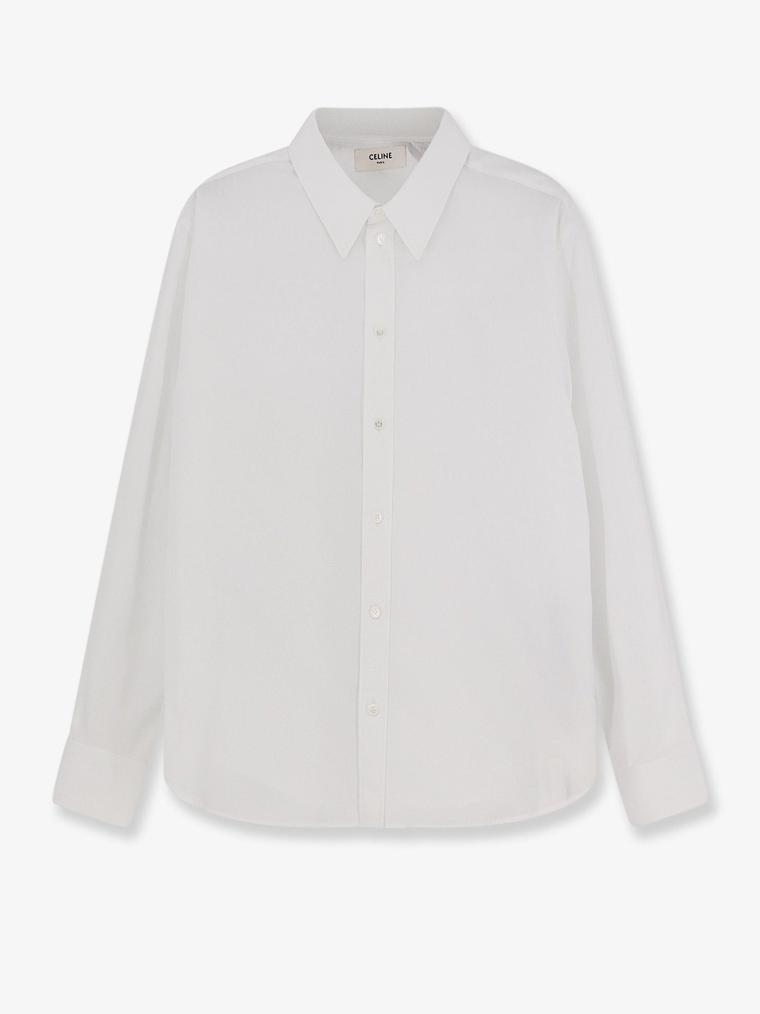 Celine Relaxed cotton shirt 36 - USA Tariffs Included Size XS / US 0-2 / IT 36-38 - 1 Thumbnail
