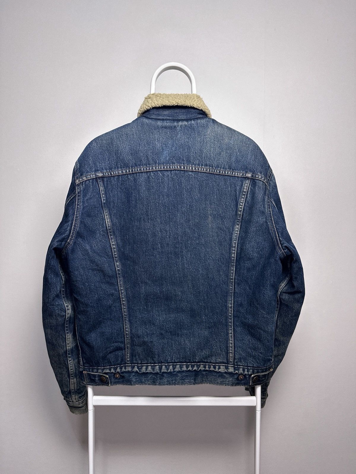 Levi's Vintage Clothing Levi’s Vintage Denim Trucker Sherpa Jacket 71500 Size L Size US L / EU 52-54 / 3 - 9 Thumbnail