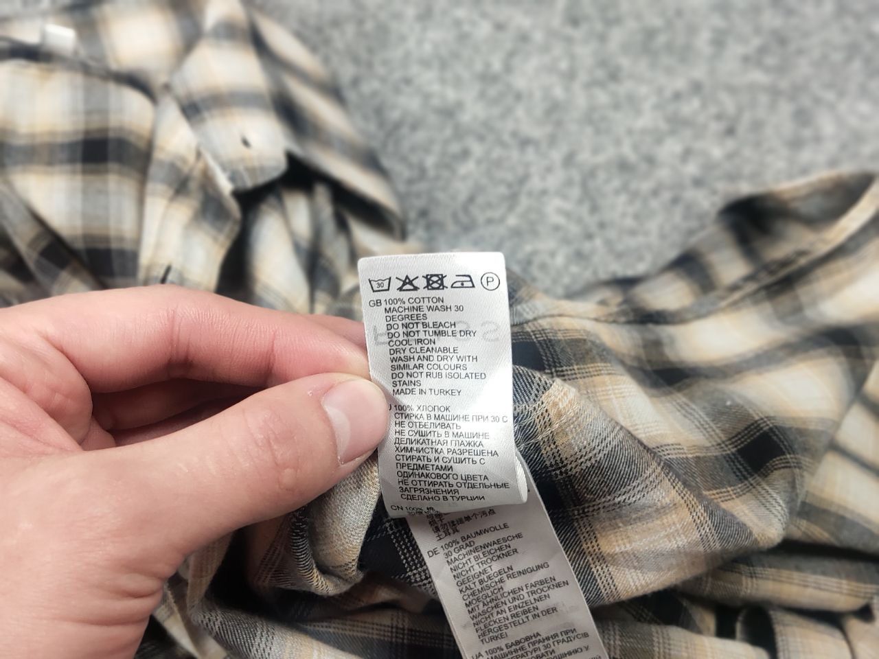 Reiss Reiss Plaid Check casual Button Shirt Long sleeve Flannel Size US M / EU 48-50 / 2 - 14 Thumbnail