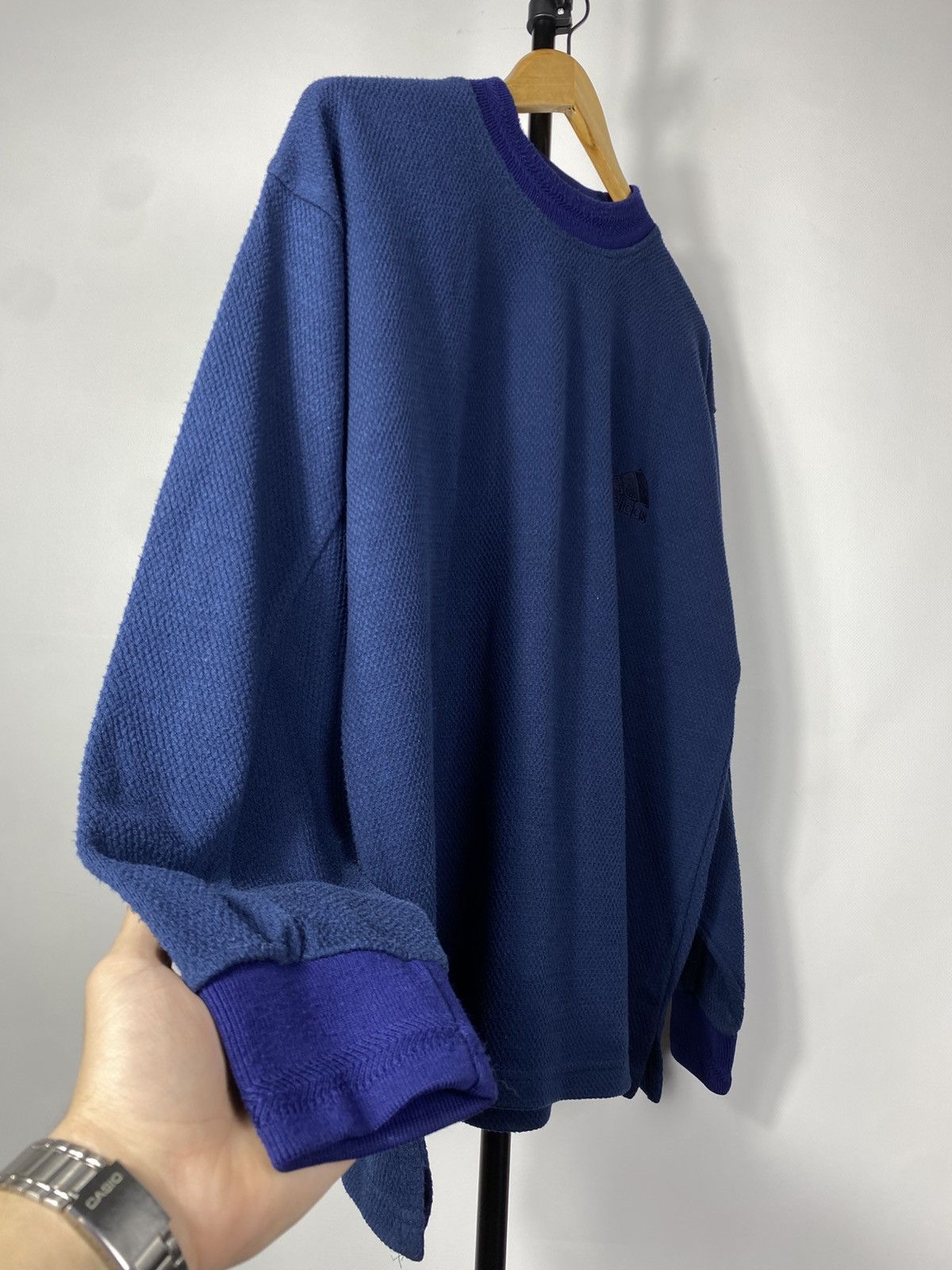 Adidas × Vintage Vintage 90s Sweatshirt Adidas Basic LogoY2K Retro Size US M / EU 48-50 / 2 - 5 Thumbnail