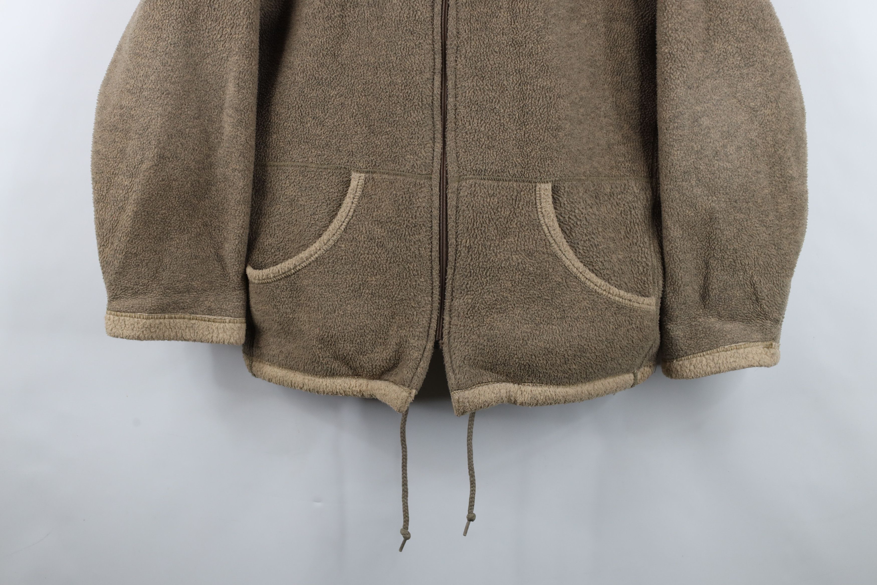 Woolrich Woolen Mills Vintage 90s Woolrich Polartec Fleece Full Zip Hooded Jacket Size XL / US 12-14 / IT 48-50 - 3 Thumbnail