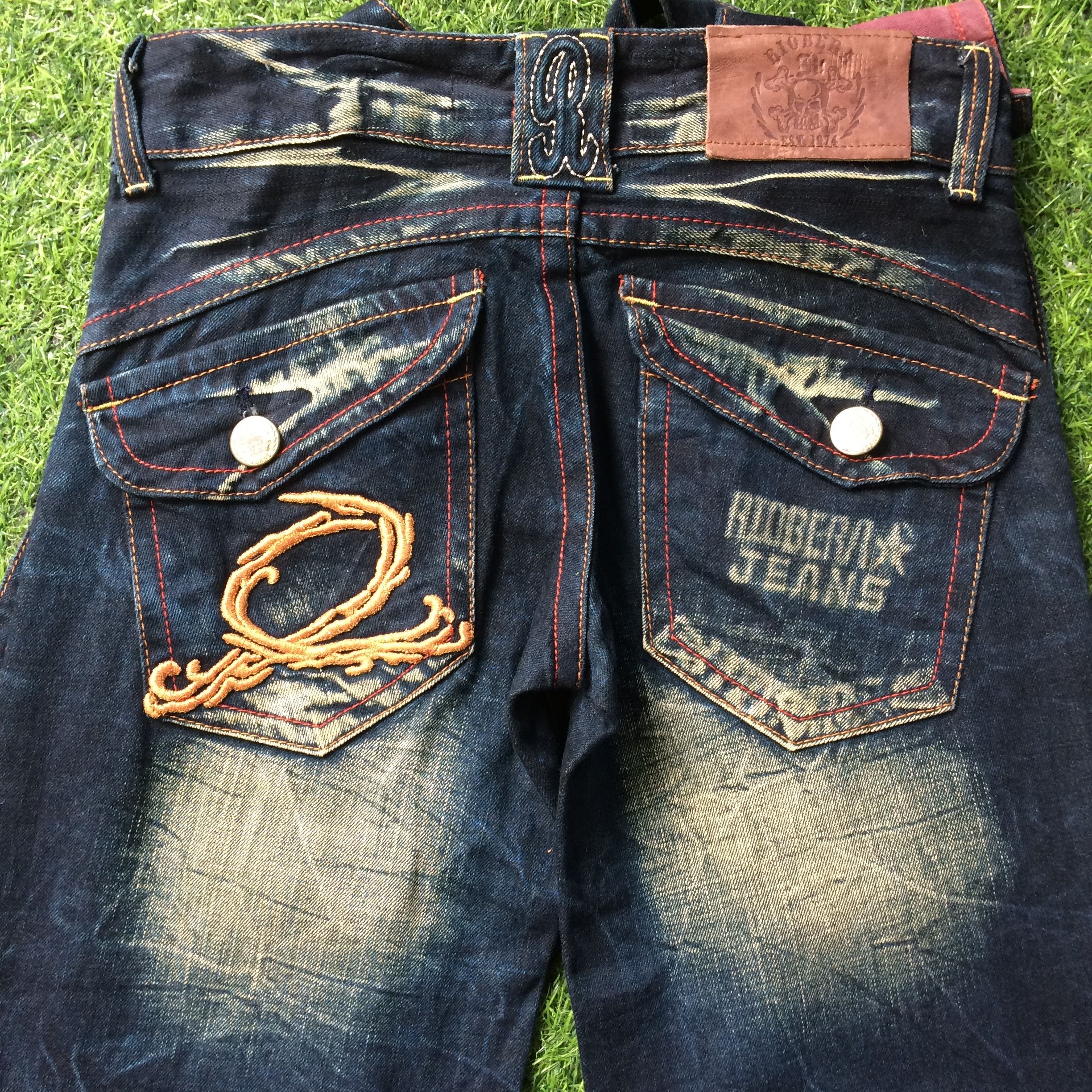 Japanese Brand Japanese Bib Jeans Bootcut Wide Leg Overalls Jeans #D-567 Size 25" / US 0 / IT 36 - 9 Thumbnail