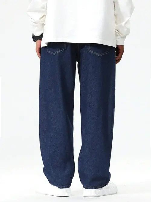 Jean Vintage 2000s Retro Denim Jeans Loose fit Size US 34 / EU 50 - 4 Thumbnail