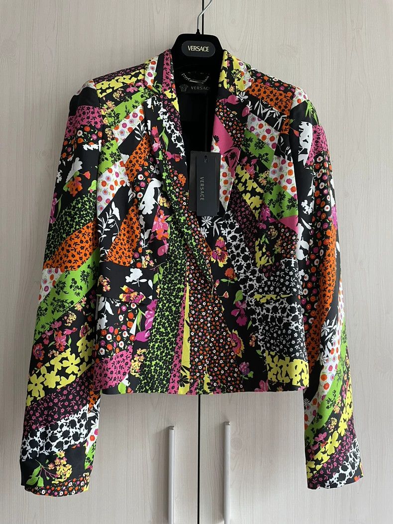 Versace Versace Classic patterned floral suit Size US S / EU 44-46 / 1 - 2 Thumbnail