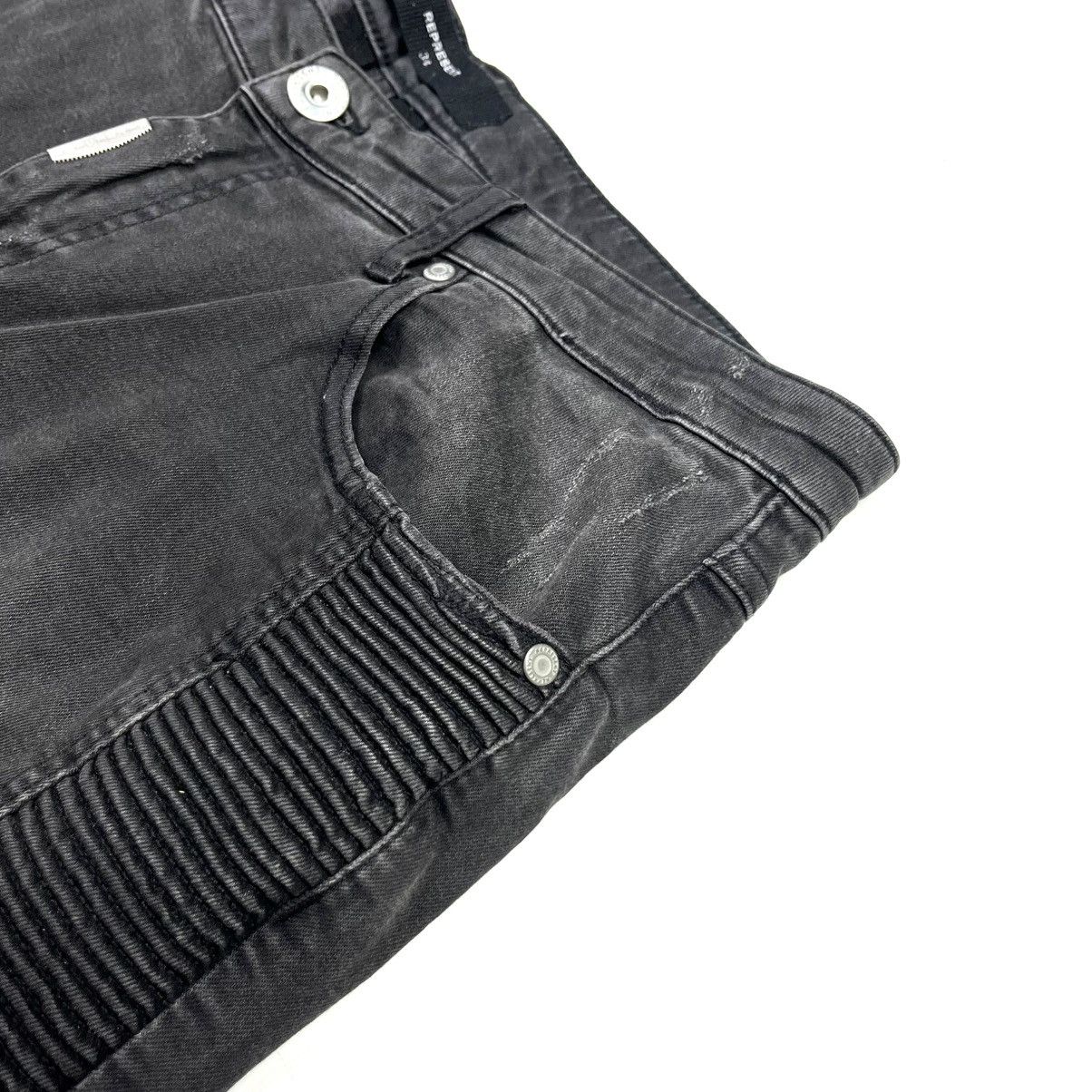 Japanese Brand × Represent Clo. Y2K Represent Avant Garde Jeans Streetwear Black Size US 34 / EU 50 - 4 Thumbnail
