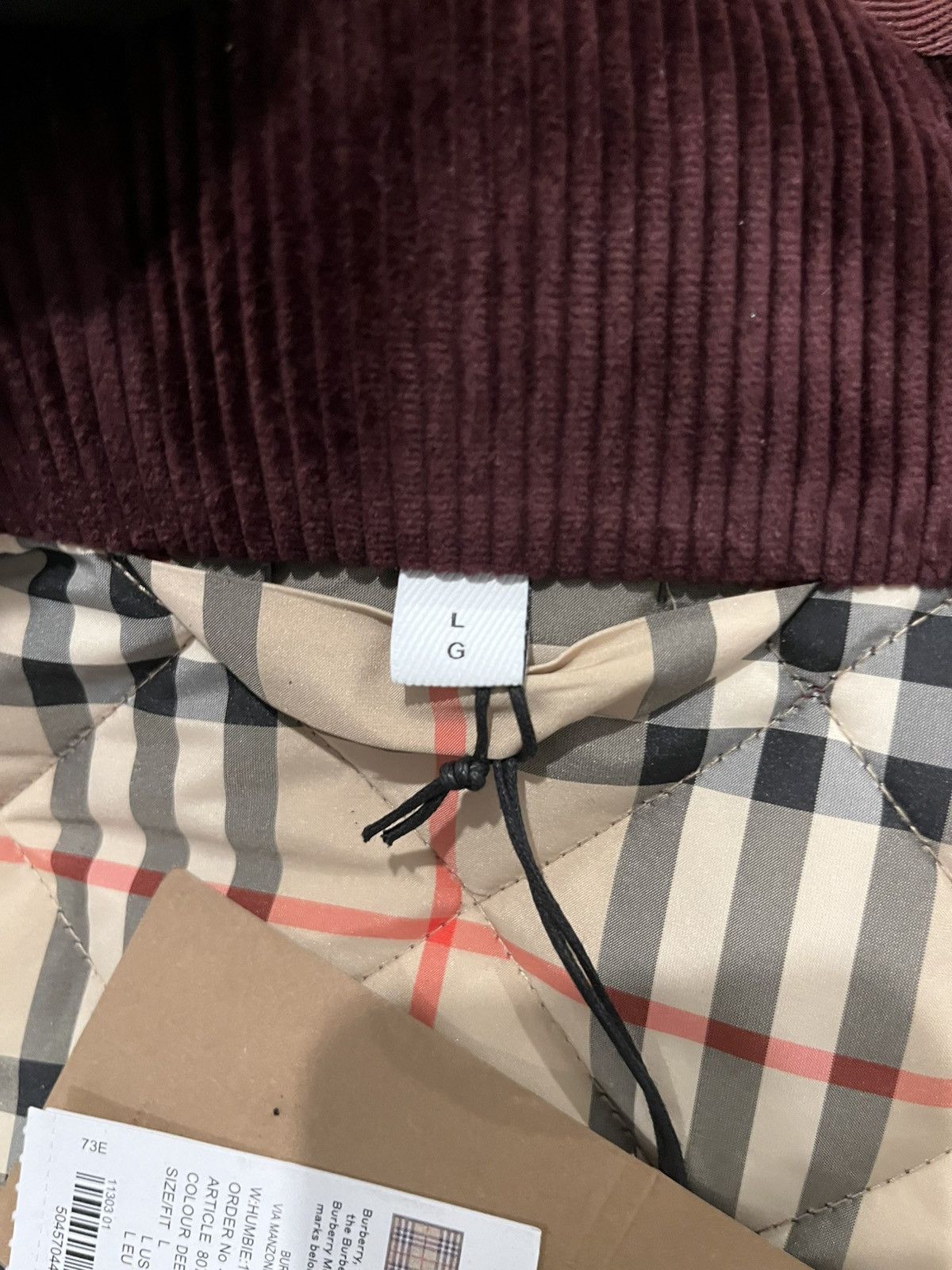 Burberry Burberry Cropped Quilted Nylon Jacket Size L / US 10 / IT 46 - 15 Thumbnail