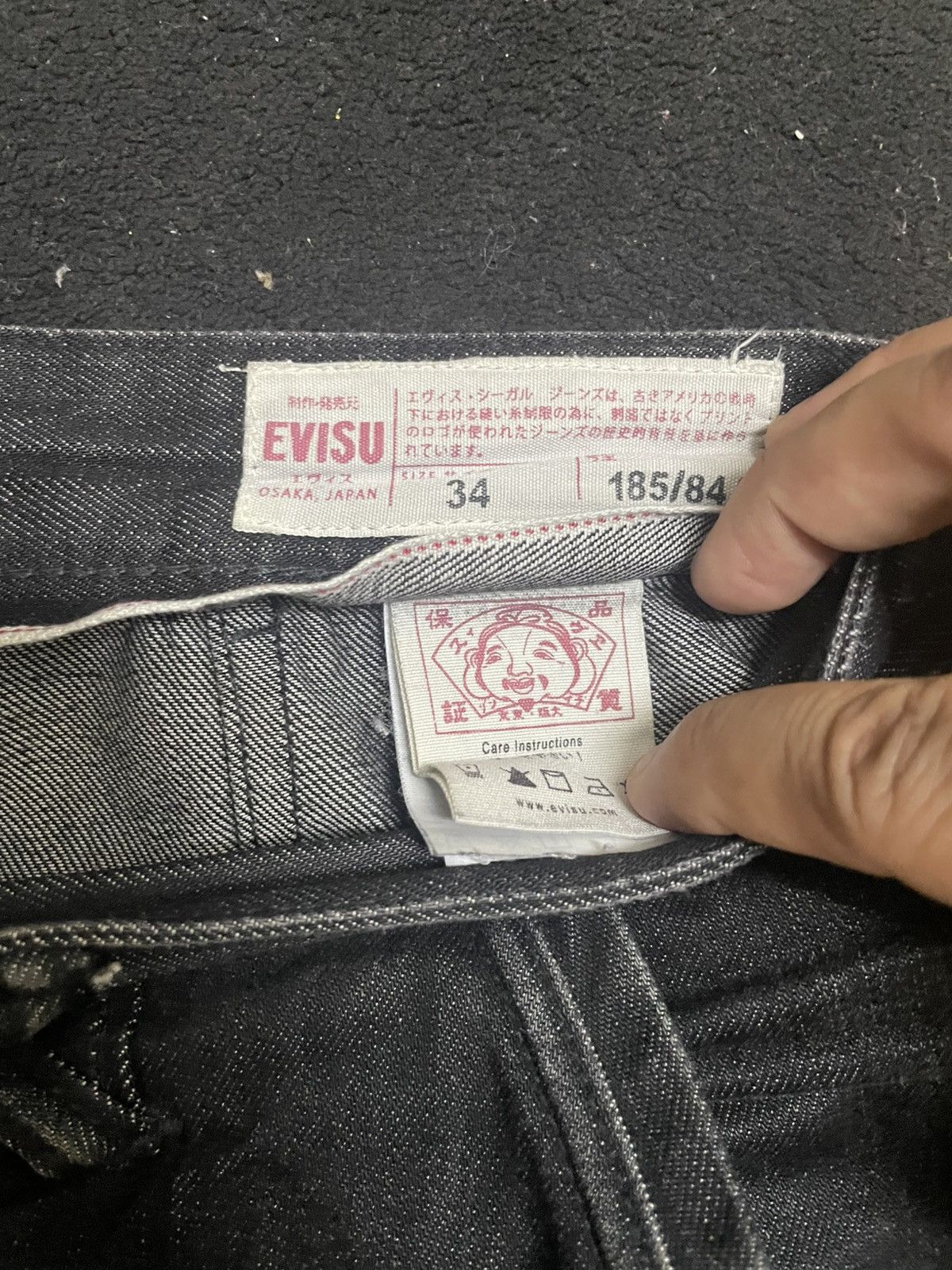 Evisu EVISU (Denim Cargo Pants) Size US 34 / EU 50 - 8 Thumbnail