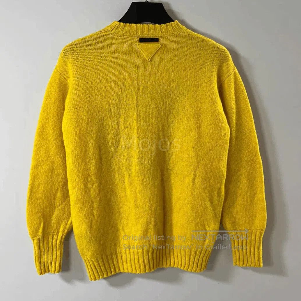 Prada Sz 46 Prada Triangle Logo Knitwear. Size US S / EU 44-46 / 1 - 2 Thumbnail