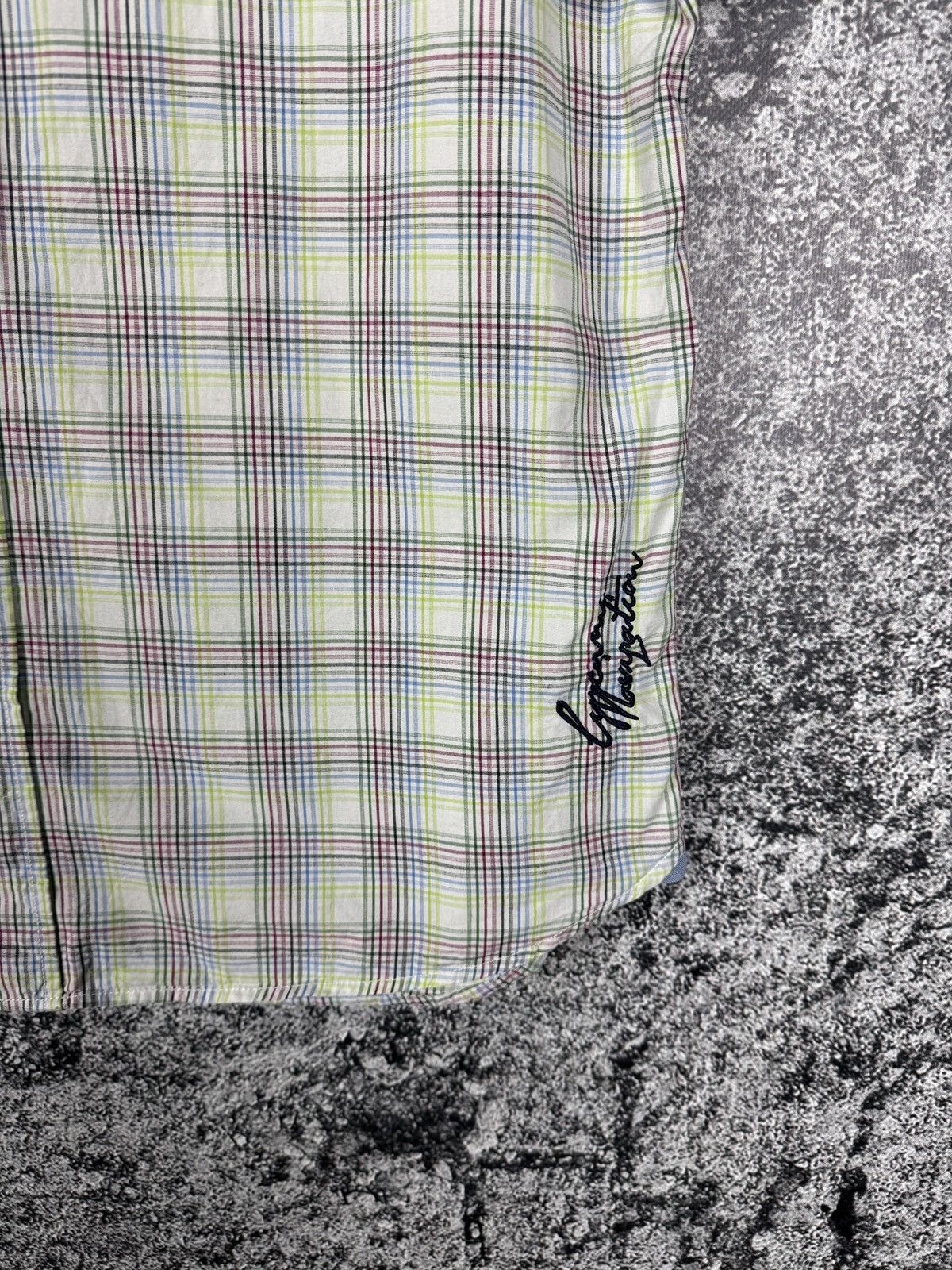 Paul Smith Men’s Paul Smith Short Sleeve Plaid Shirt Button Up Size L Size US L / EU 52-54 / 3 - 5 Thumbnail