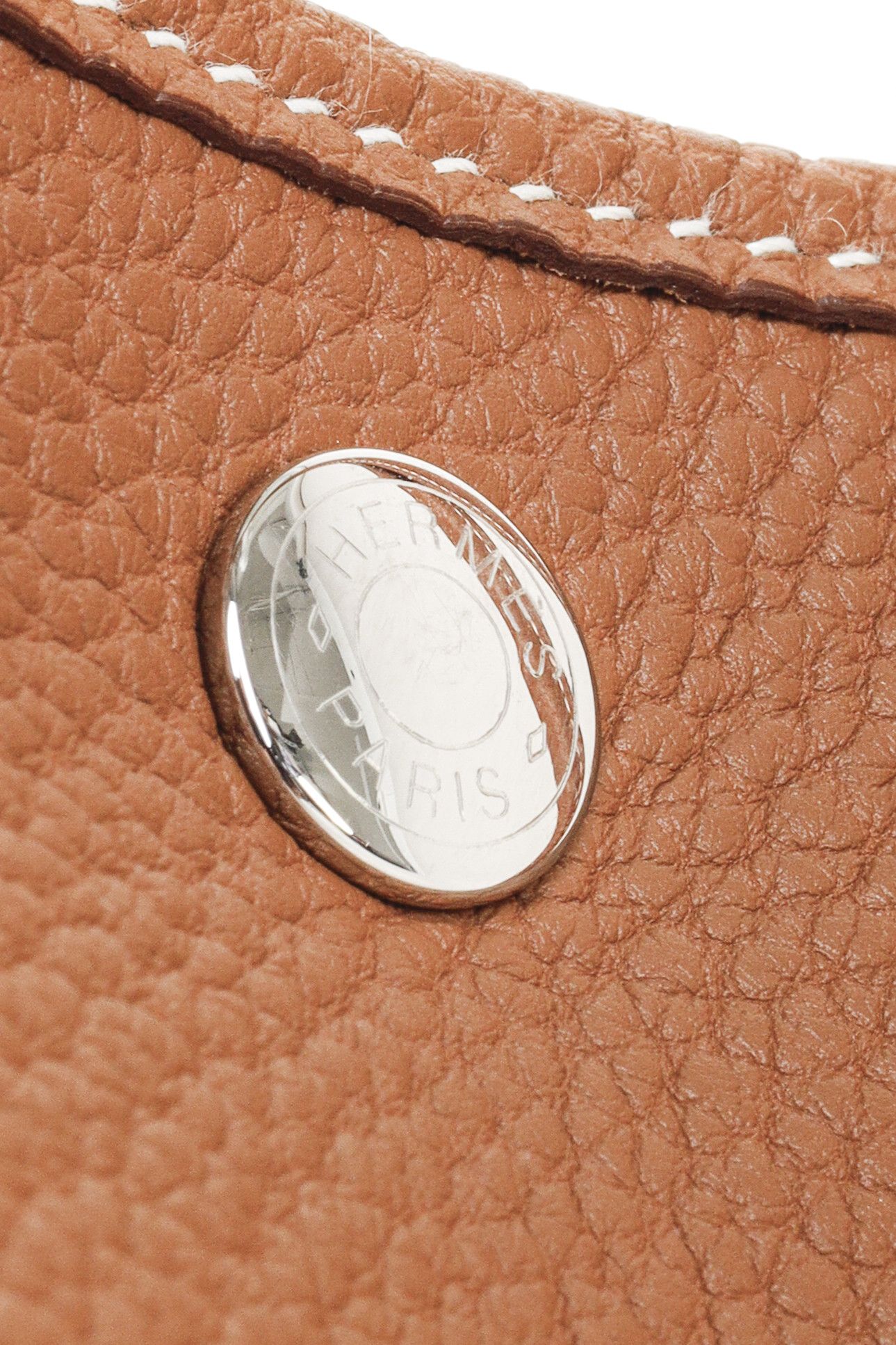 Hermes Hermes Gold Negonda Garden Party 36 Brown Leather Tote Size ONE SIZE - 8 Thumbnail