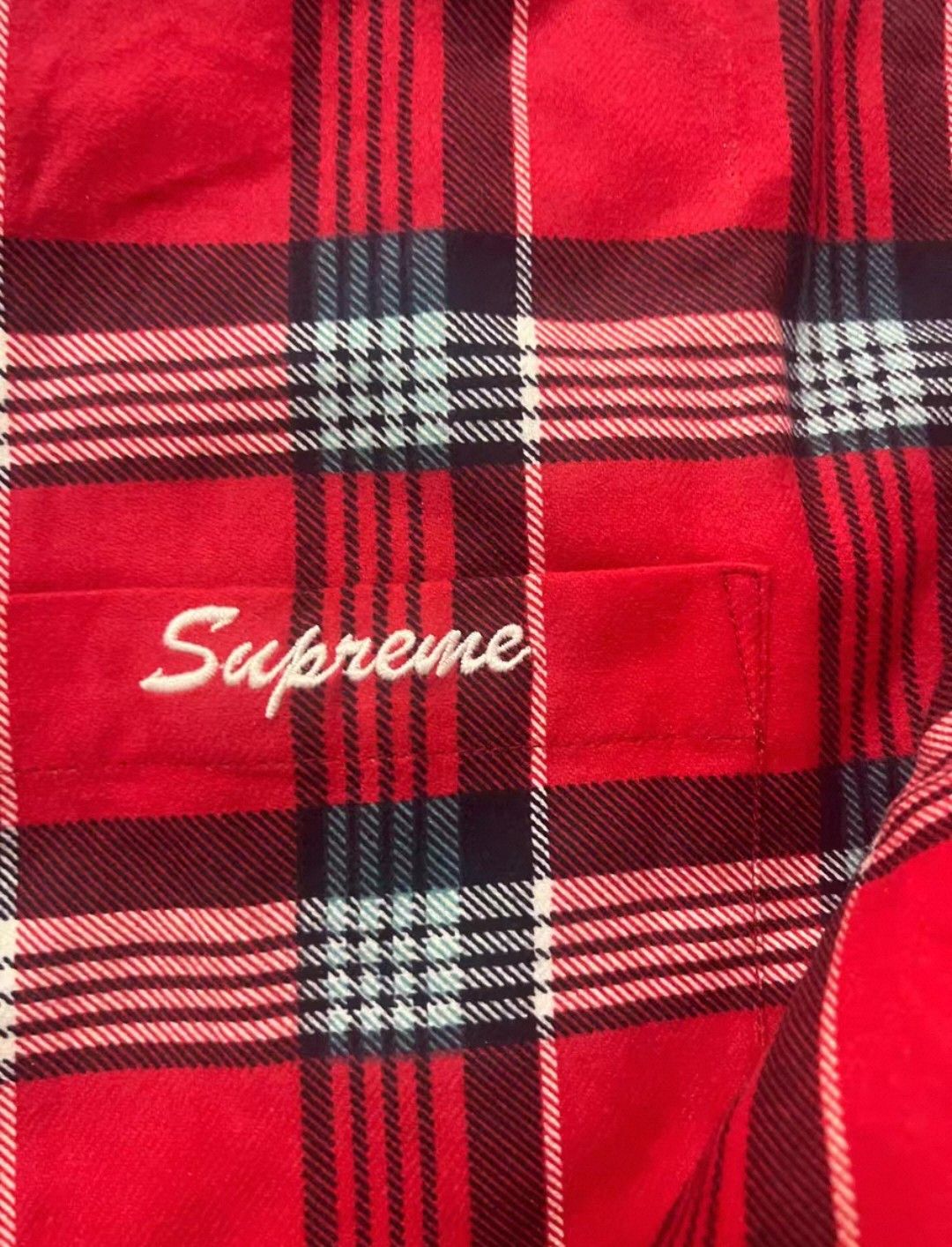Supreme Supreme Faux Fur Collar Flaid Jacket Size US L / EU 52-54 / 3 - 2 Thumbnail