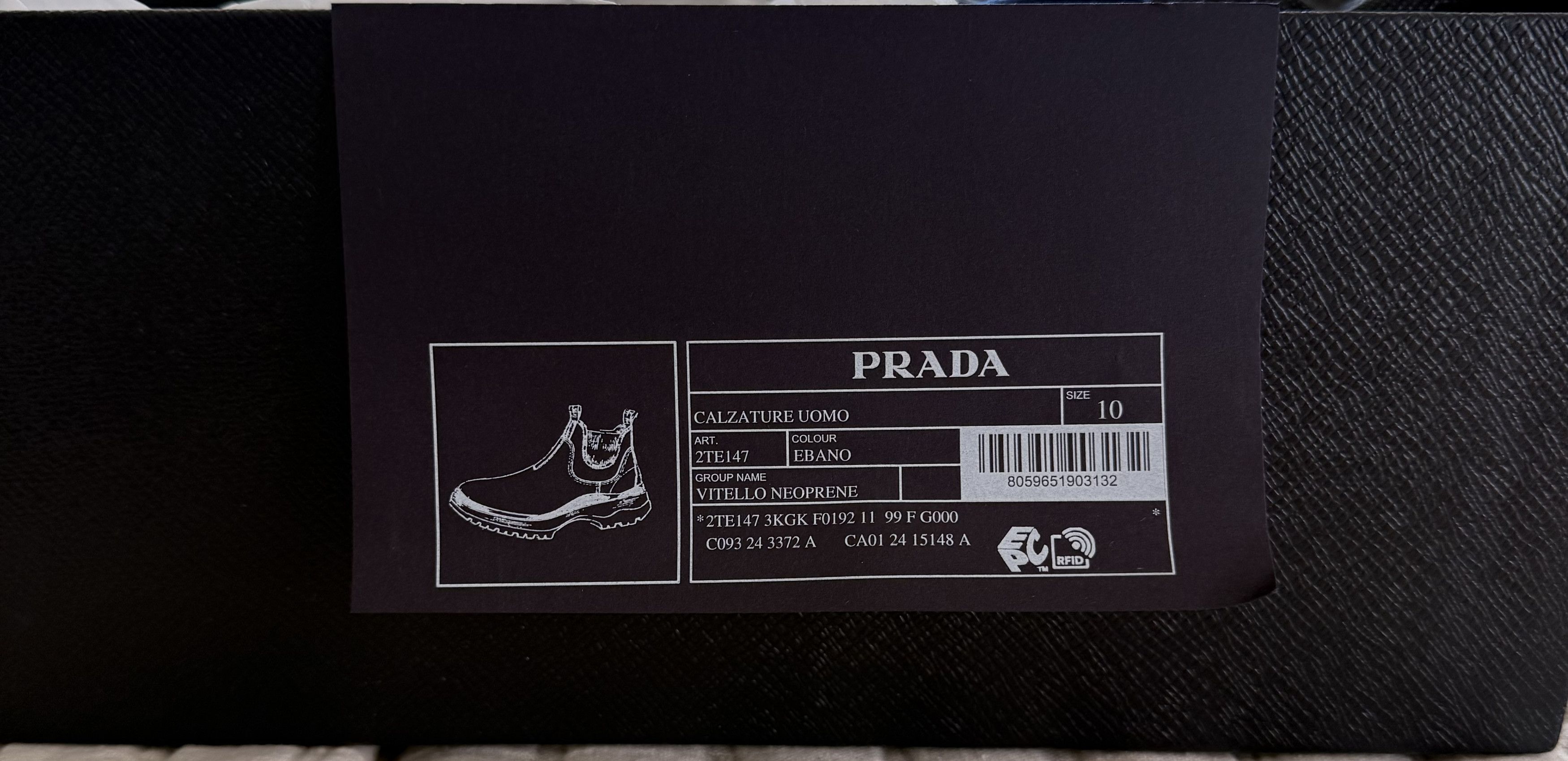 Prada Prada Leather Chelsea Boot Size US 11 / EU 44 - 8 Thumbnail
