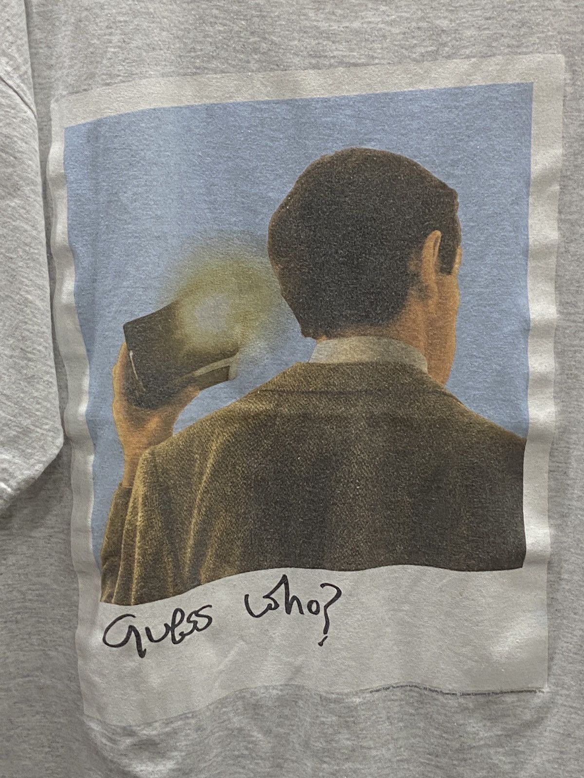 Vintage Vintage 1996s MR.BEAN Big face Movie streetwear TShirt Size US XL / EU 56 / 4 - 4 Thumbnail