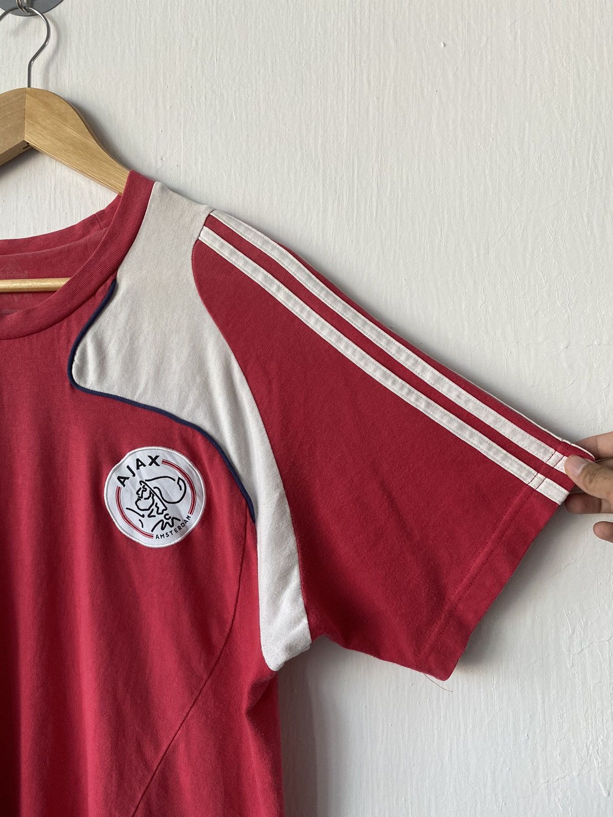 Adidas Adidas Ajax Amsterdam T-shirt Size US L / EU 52-54 / 3 - 4 Thumbnail