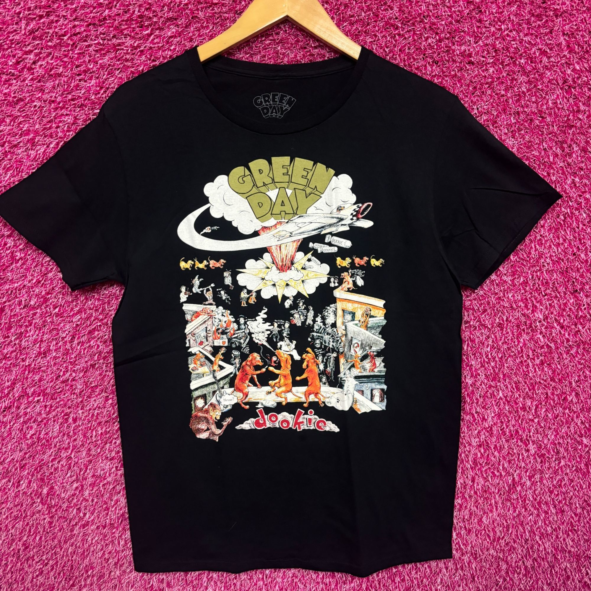 Band Tees × Vintage Green Day Dookie Album Cover Art Pop-Punk Rock Tee M Size US M / EU 48-50 / 2 - 1 Thumbnail