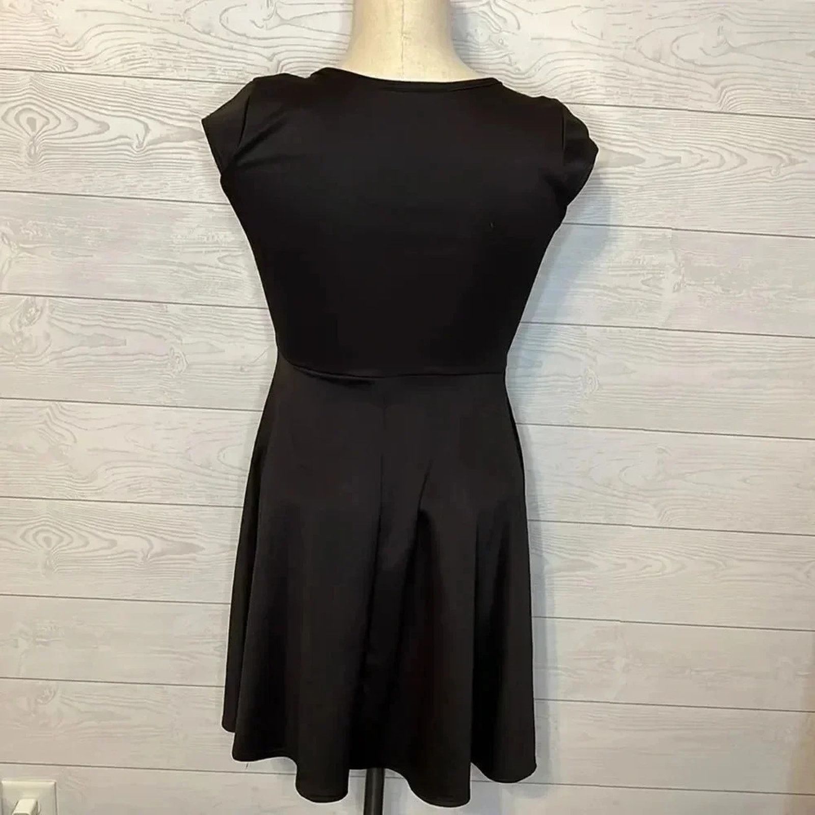 Other Pinc Black Skater Dress Small Gothic Whimsigoth Cocktail Size S / US 4 / IT 40 - 5 Thumbnail