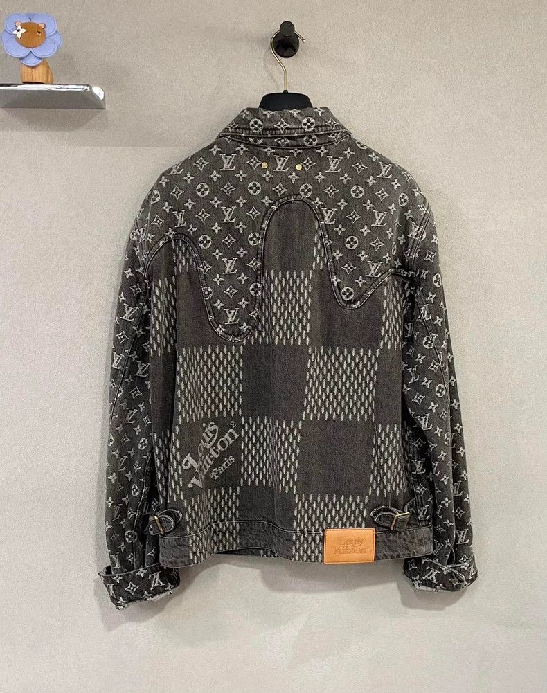 Louis Vuitton Louis Vuitton Old flower full print denim jacket 2503-Nexta Size US M / EU 48-50 / 2 - 2 Thumbnail