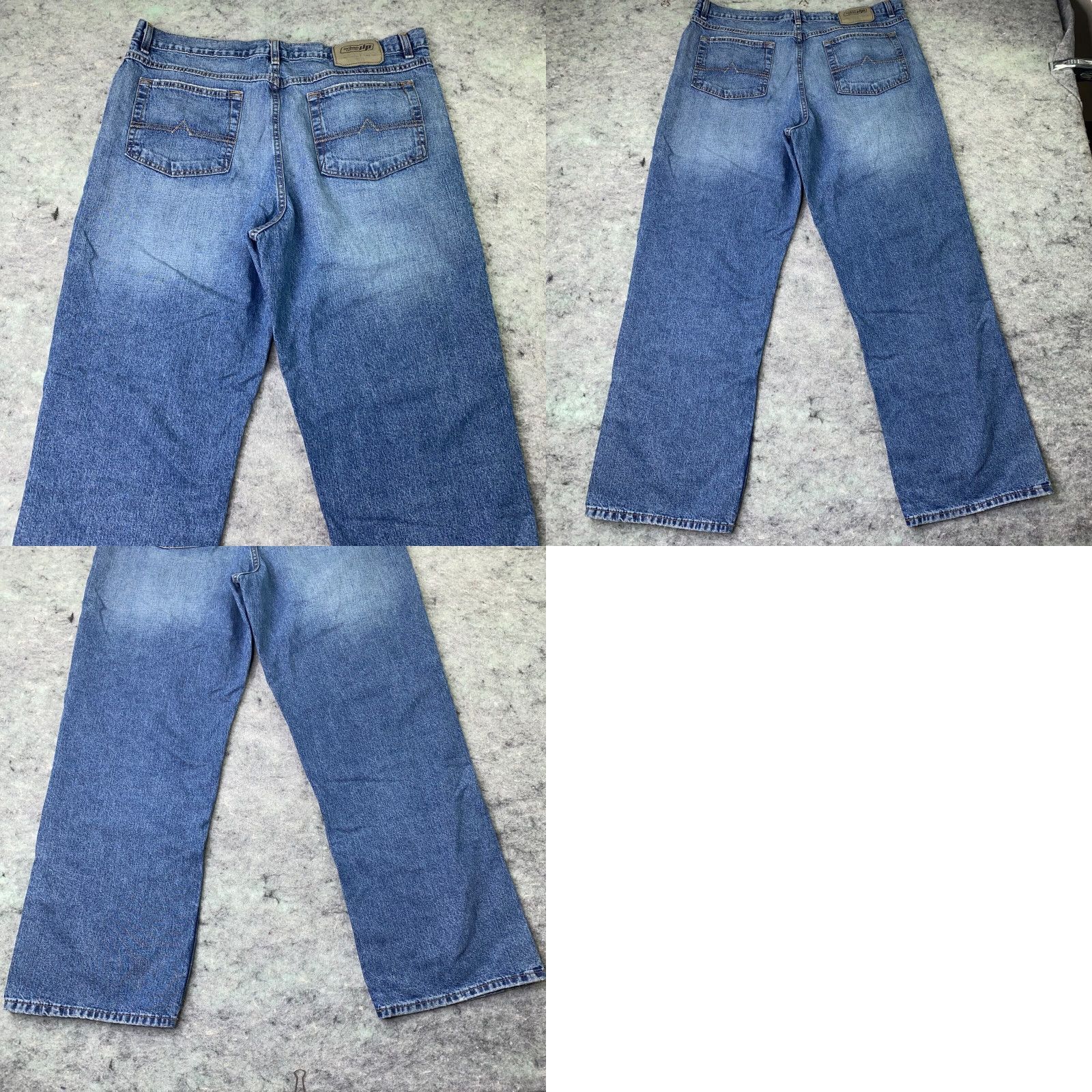 Vintage VINTAGE Urban Pipeline Jeans Mens 38x30 Blue Straight Leg Relaxed Distressed 90s Jeans Mens Size US 38 / EU 54 - 10 Thumbnail