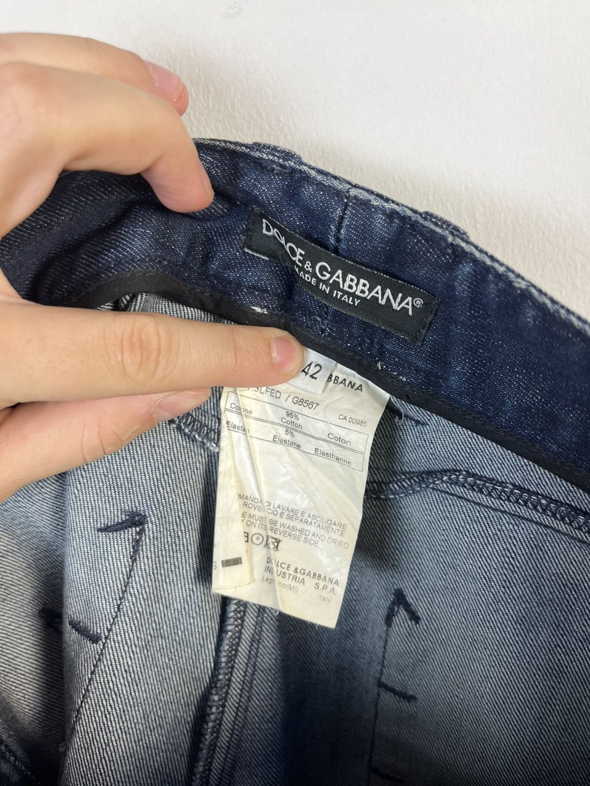 Dolce & Gabbana × Jean Dolce Gabbana D&G Luxury Flared Denim Jeans Y2K Madein Italy Size 28" / US 6 / IT 42 - 9 Thumbnail
