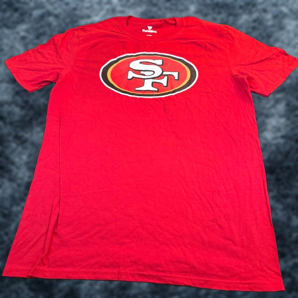 Vintage Fanatics San Francisco 49ers Red NFL Football T Shirt Mens Size Medium M Size US M / EU 48-50 / 2 - 1 Thumbnail