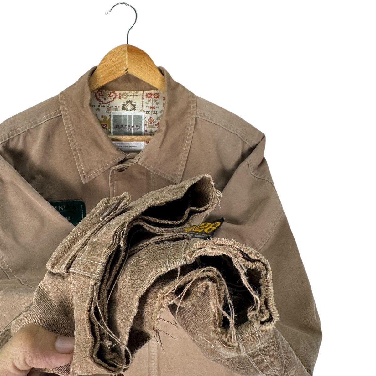Japanese Brand ☀️EXTRAP UTILITY SURVIVAL JACKET INSPIRED NIGEL CARBOUN Size US M / EU 48-50 / 2 - 5 Thumbnail