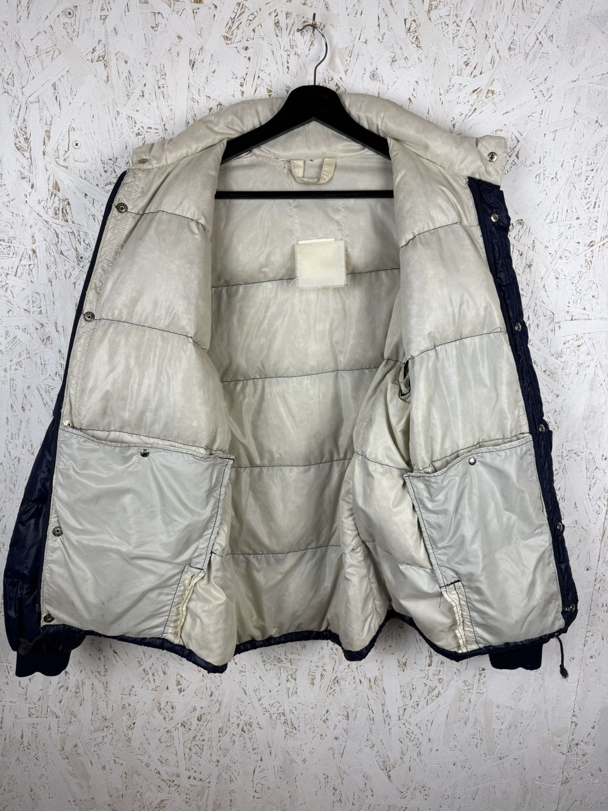 Moncler 70s Vintage Moncler Puffer Down Jacket Blue Size ~M Size US M / EU 48-50 / 2 - 13 Thumbnail
