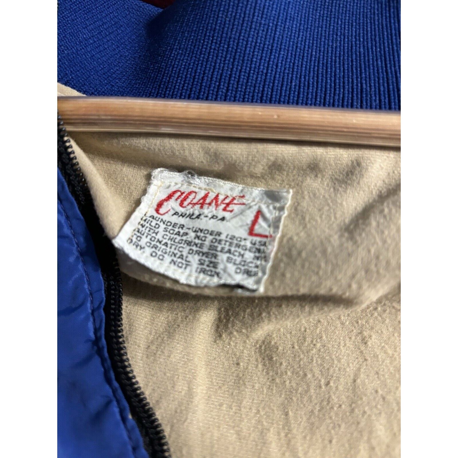 Other vintage 60s ymca coach rare blue zip up mens Large Size US L / EU 52-54 / 3 - 4 Thumbnail