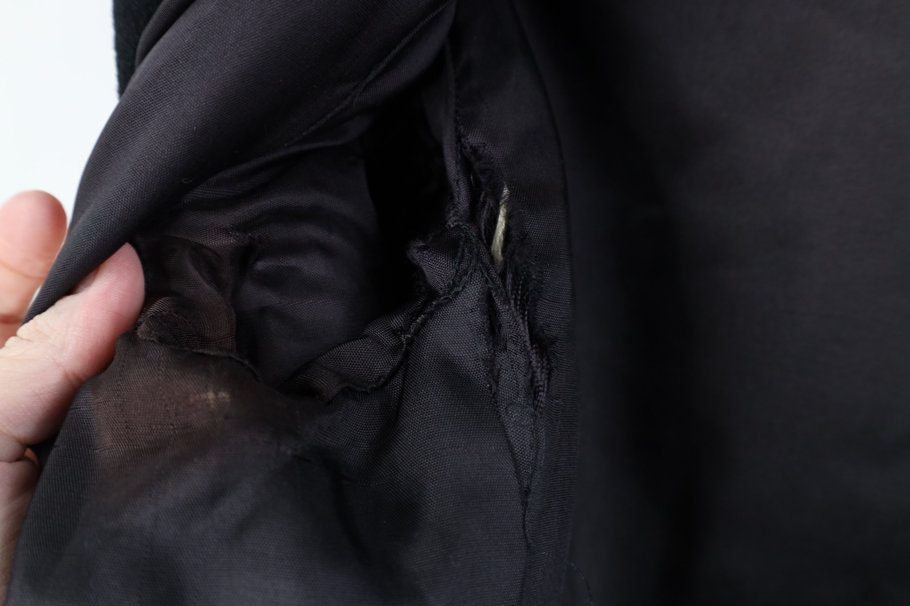 Vintage Vintage 70s Streetwear Wool Full Zip Duster Jacket USA Size M / US 6-8 / IT 42-44 - 14 Thumbnail