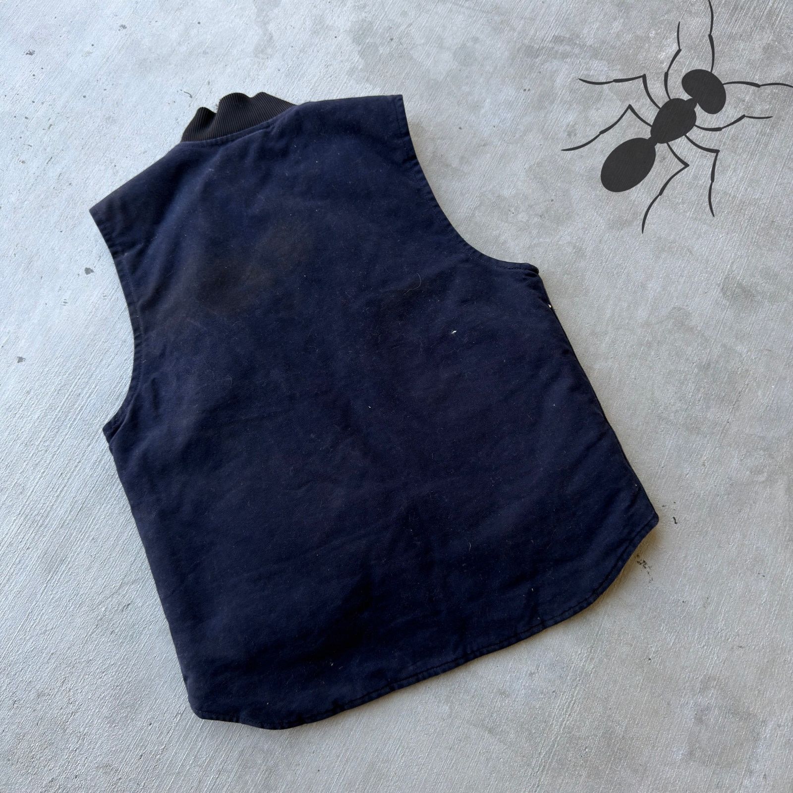 Carhartt × Vintage Carhartt V02 MDT blue work wear vest Size US M / EU 48-50 / 2 - 4 Thumbnail