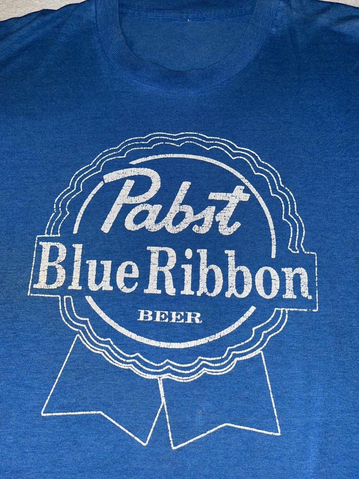 Pabst Blue Ribbon VINTAGE PABST BLUE RIBBON TEE Size US M / EU 48-50 / 2 - 3 Thumbnail