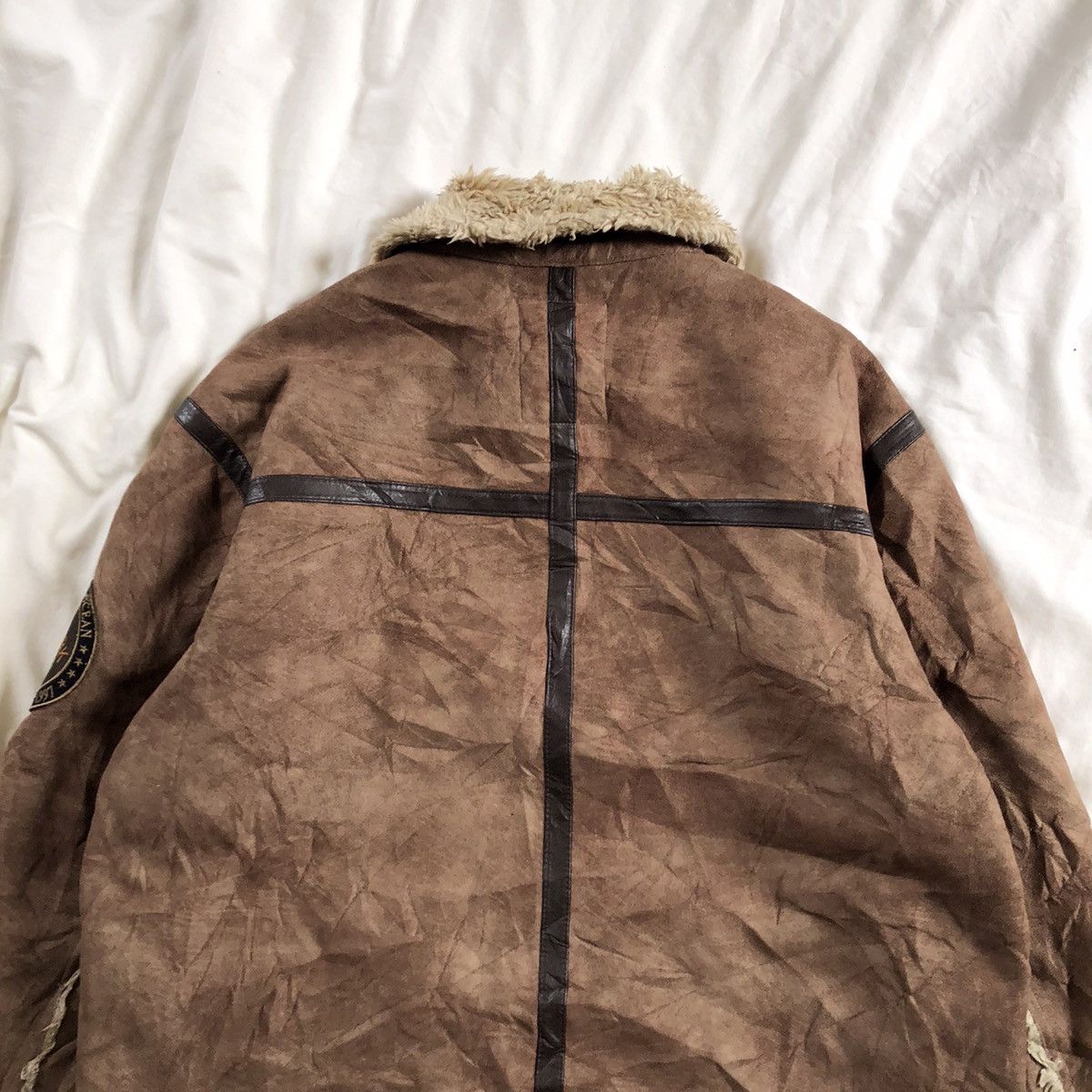 Japanese Brand KISSMARK Type B 3 Shearling Jacket Size US L / EU 52-54 / 3 - 8 Thumbnail