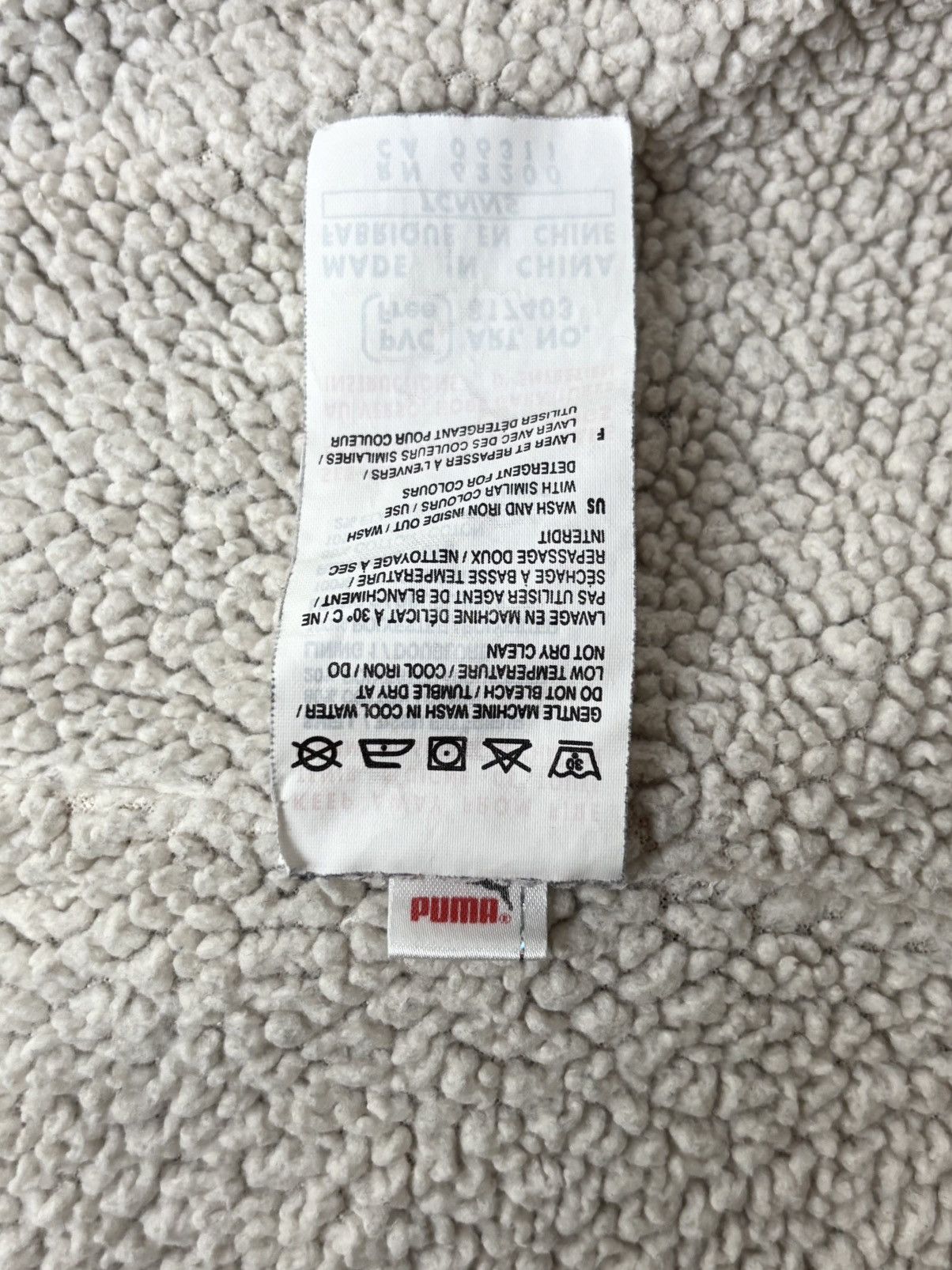 Puma Puma Sherpa-Lined Zip Hoodie Jacket Size US S / EU 44-46 / 1 - 14 Thumbnail