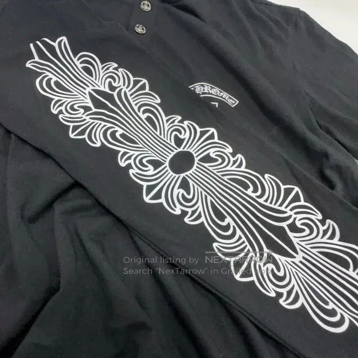 Chrome Hearts Chrome Hearts Long Sleeve Casual T-Shirt 0079. Size US M / EU 48-50 / 2 - 4 Thumbnail