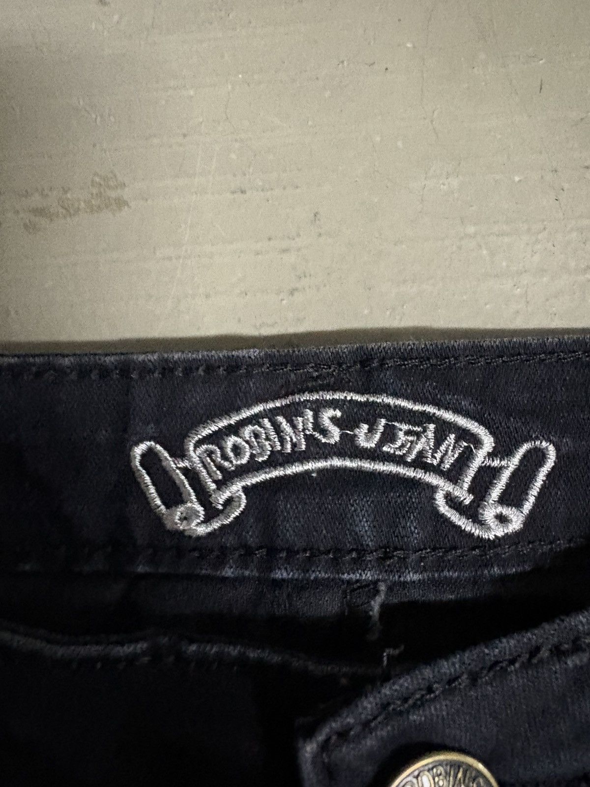 Robins Jeans Vintage Robins Jean studded black denim Size 30" / US 8 / IT 44 - 10 Thumbnail