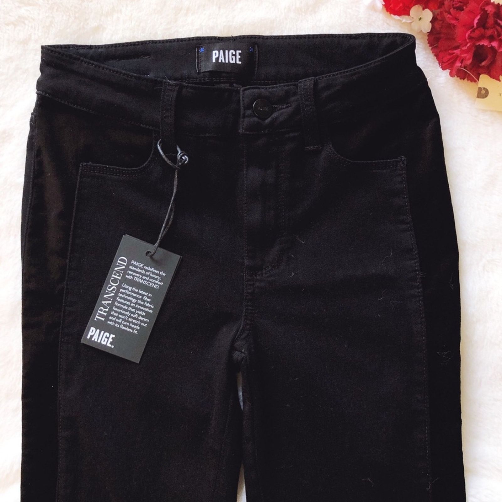 Anthropologie Anthropologie PAIGE Black Hexton High Jacket Size 25" / US 0 / IT 36 - 5 Thumbnail