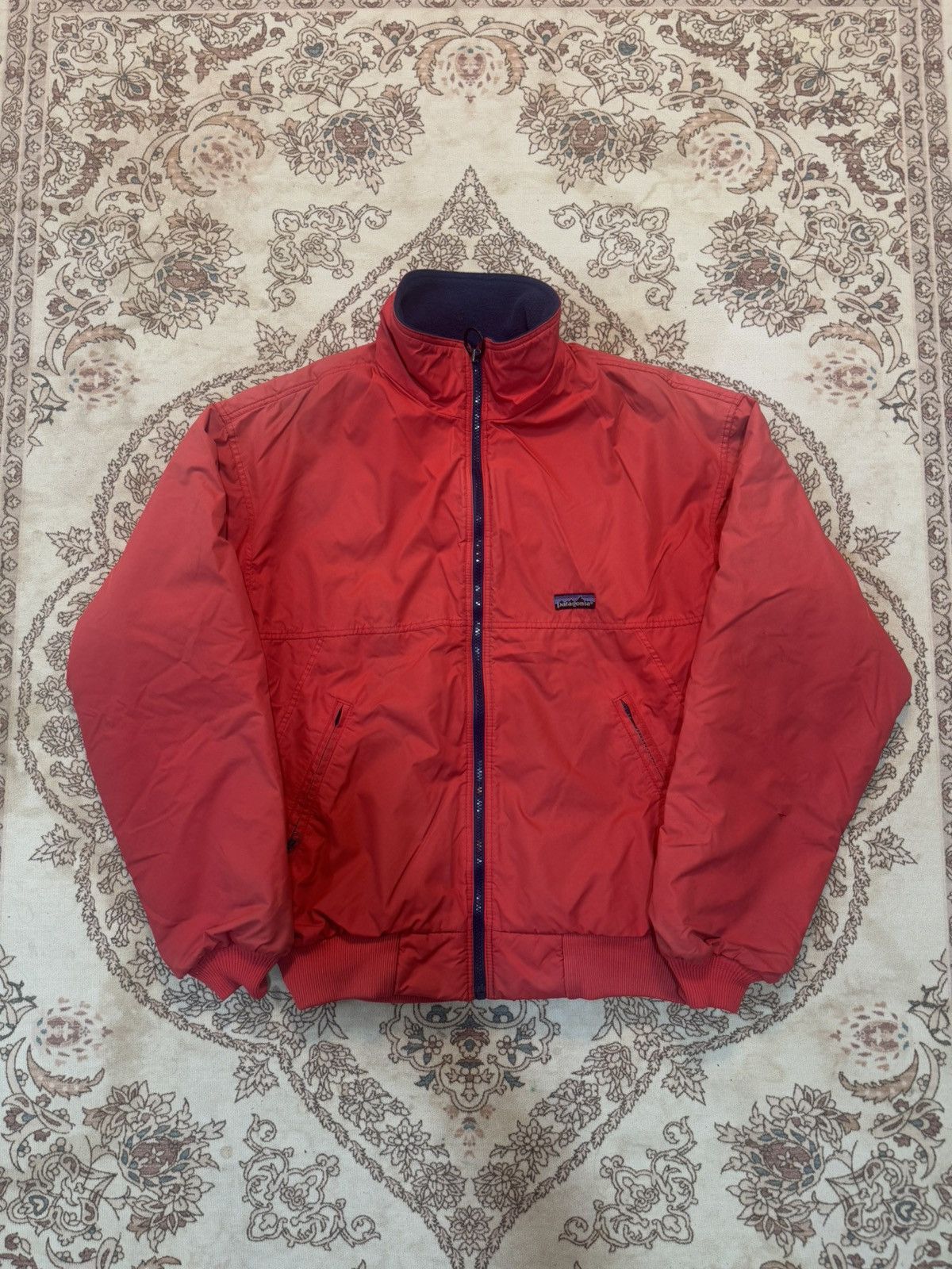 Patagonia × Vintage Vintage Patagonia Made in USA Red Bomber Jacket Size US M / EU 48-50 / 2 - 1 Thumbnail