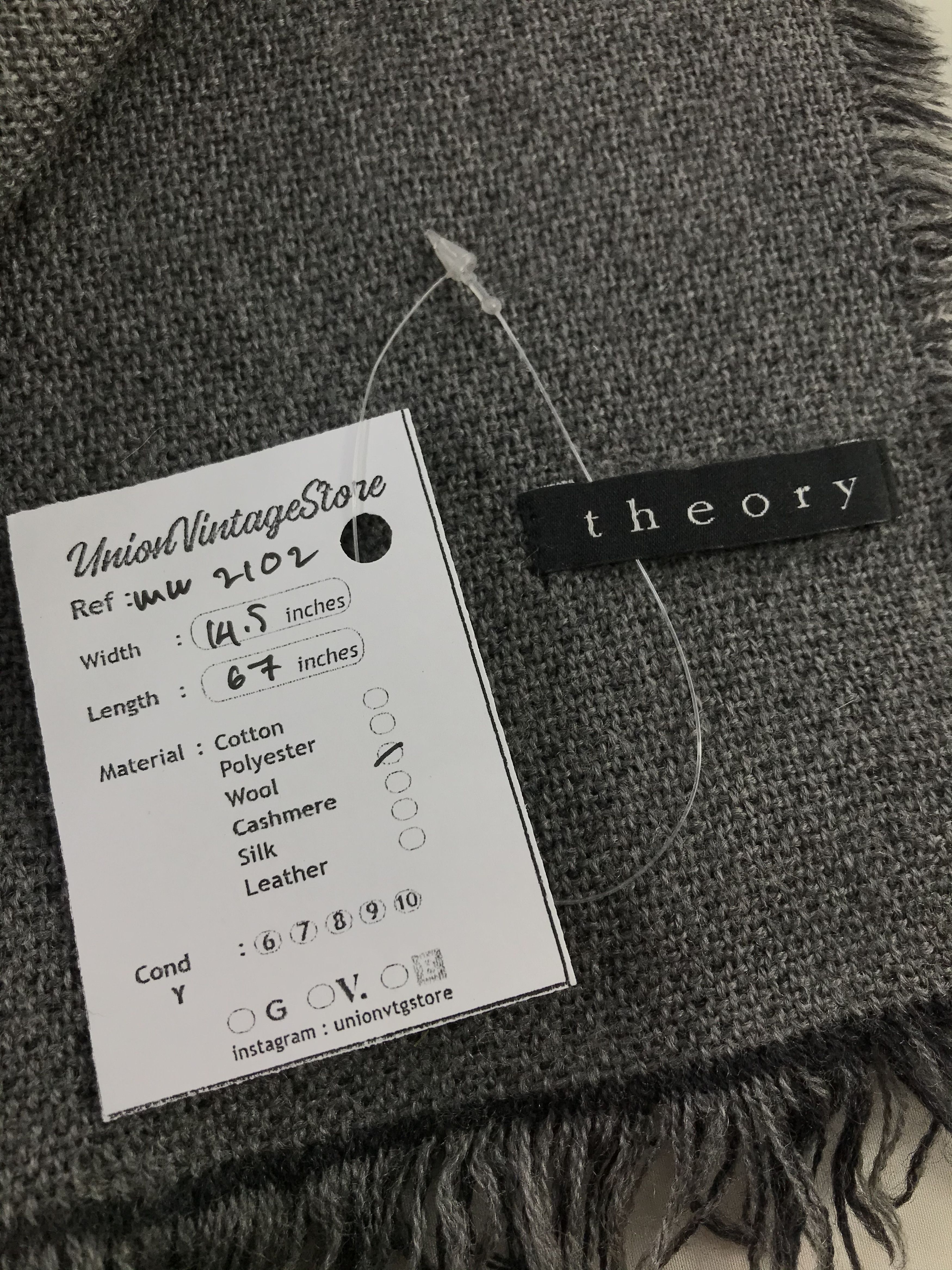Theory Theory Scarf / Muffler / Neckwear - WW2102 Size ONE SIZE - 4 Thumbnail