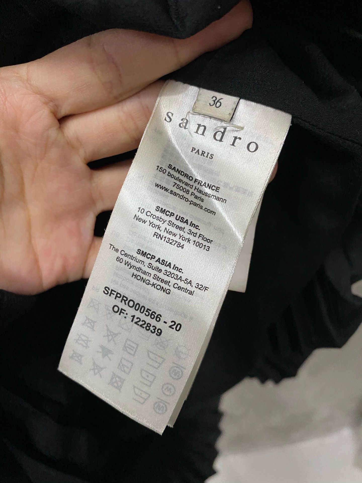 Sandro Sandro dress size 36 99 new missing button Size XS / US 0-2 / IT 36-38 - 7 Thumbnail