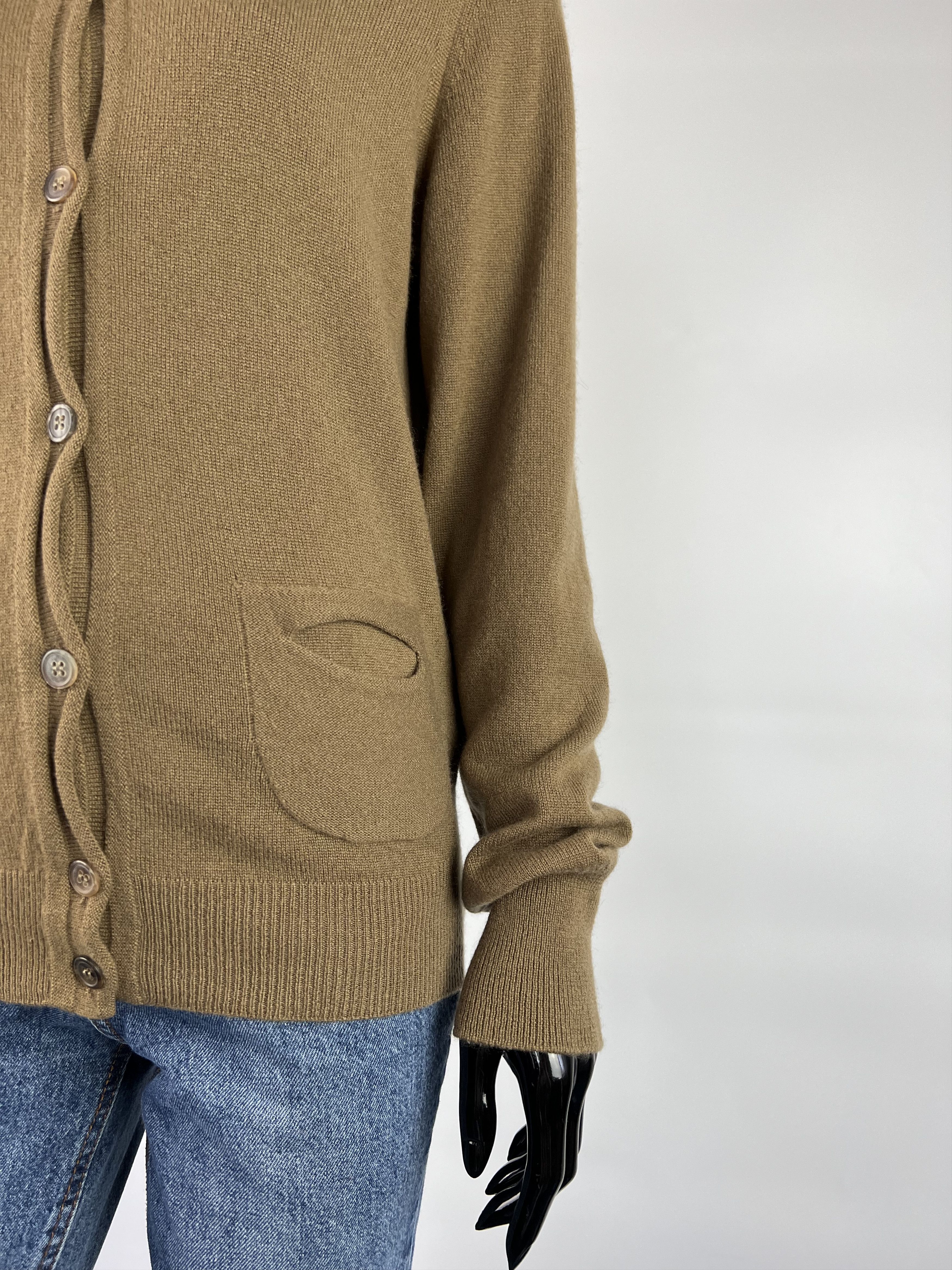 Jil Sander Rare VTG Jil Sander Raf Simons Era 100% Cashmere Cardigan Size S / US 4 / IT 40 - 5 Thumbnail
