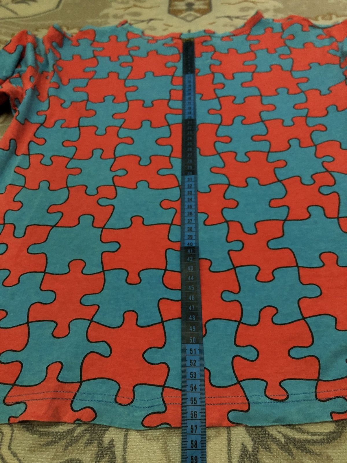 Moschino Moschino Lingerie Puzzle Longsleeve T-shirt Size L / US 10 / IT 46 - 15 Thumbnail