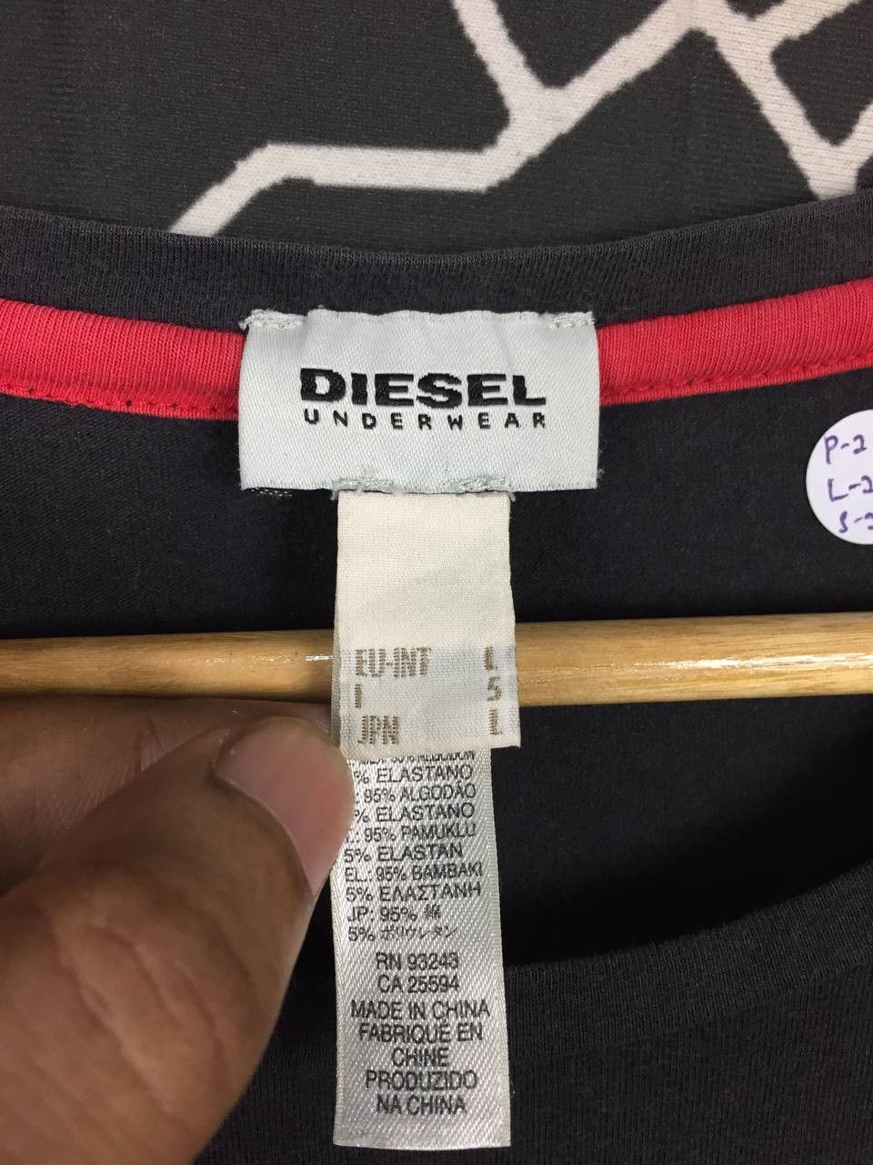 Diesel DIESEL Underwear Diesel Industry Longsleeve Tee Size US L / EU 52-54 / 3 - 9 Thumbnail
