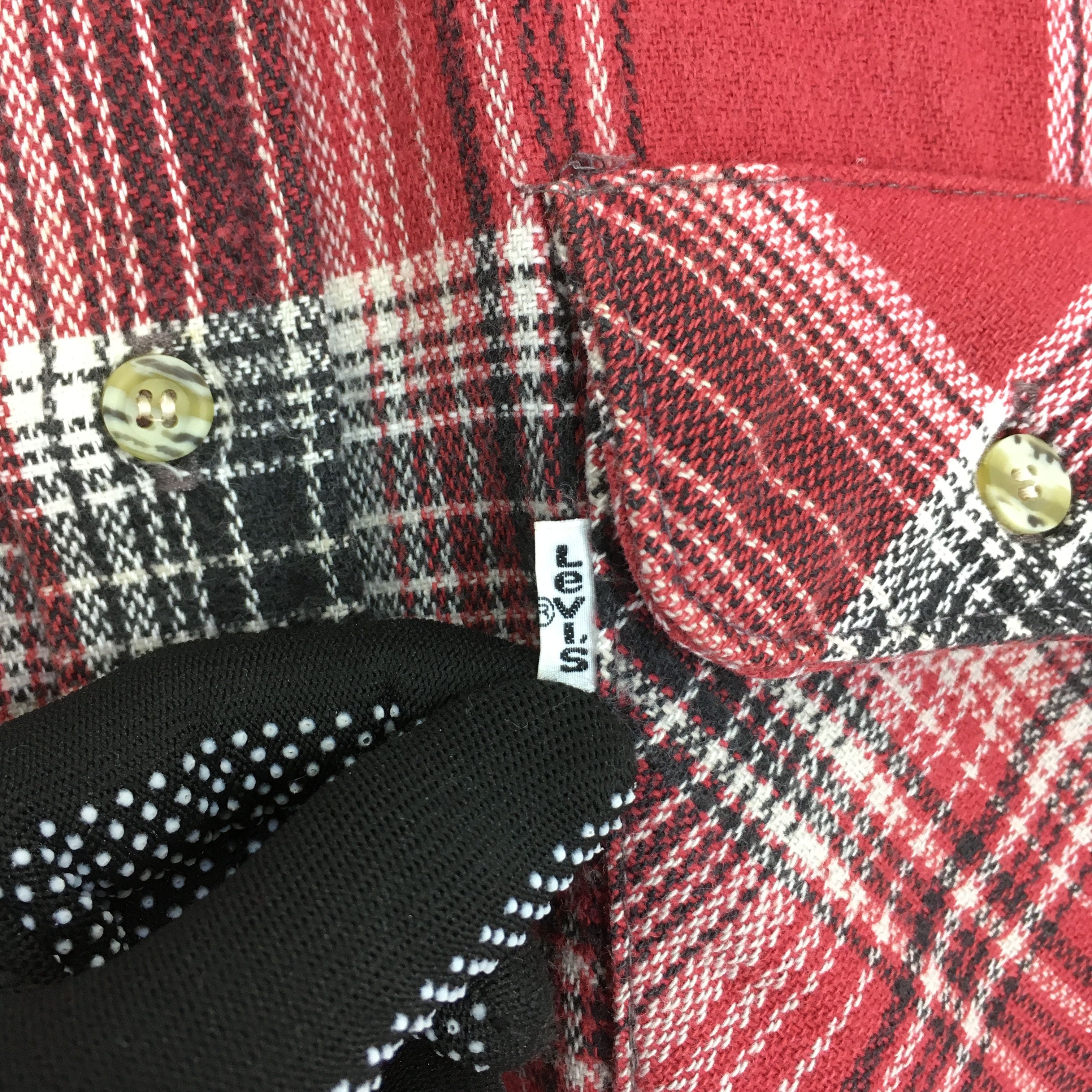 Levi's × Vintage Vintage Levi's Outdoor Alaska Checkered Flannel Shirt Large Size US L / EU 52-54 / 3 - 4 Thumbnail